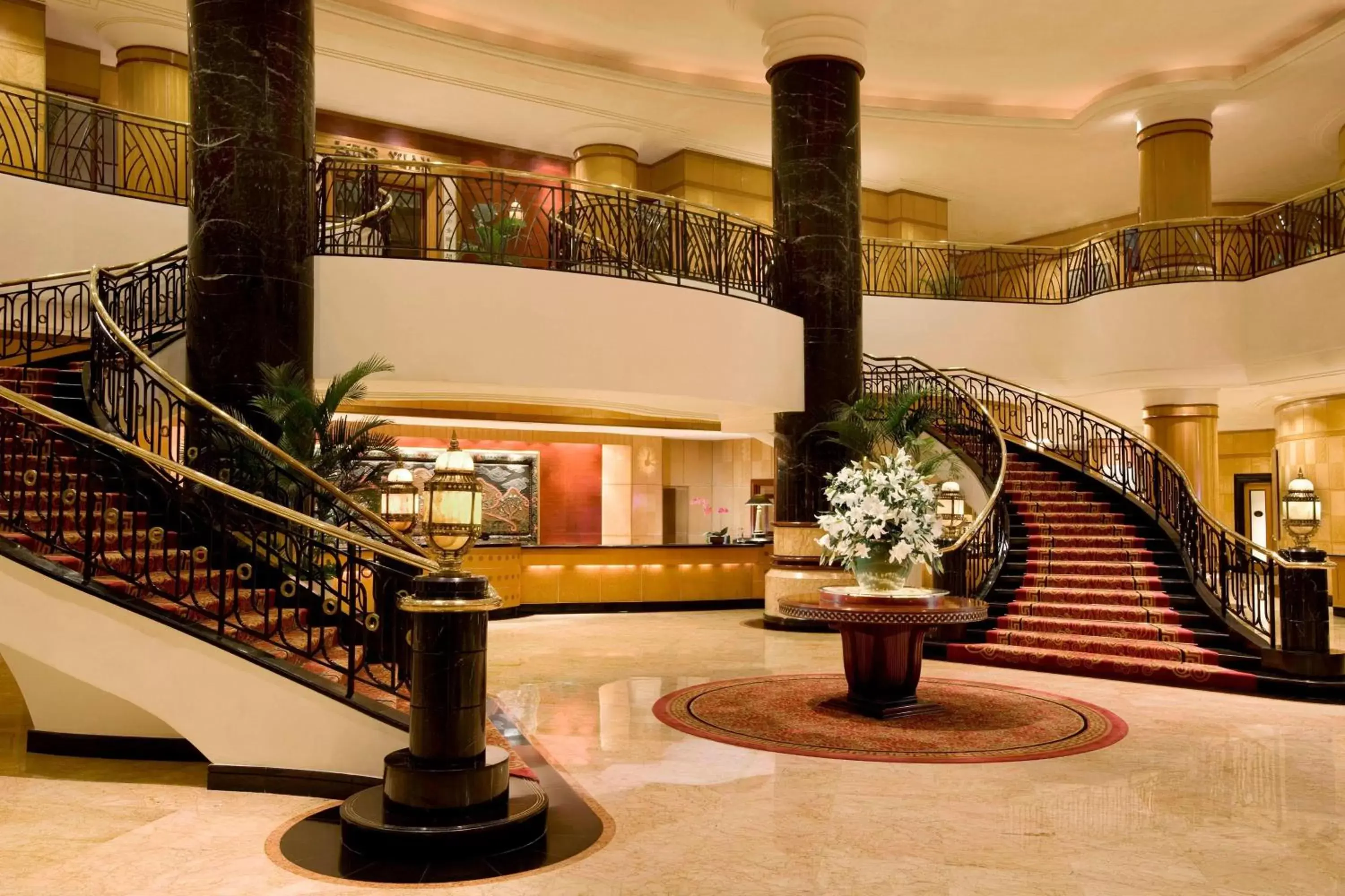 Lobby or reception in Sheraton Surabaya Hotel & Towers