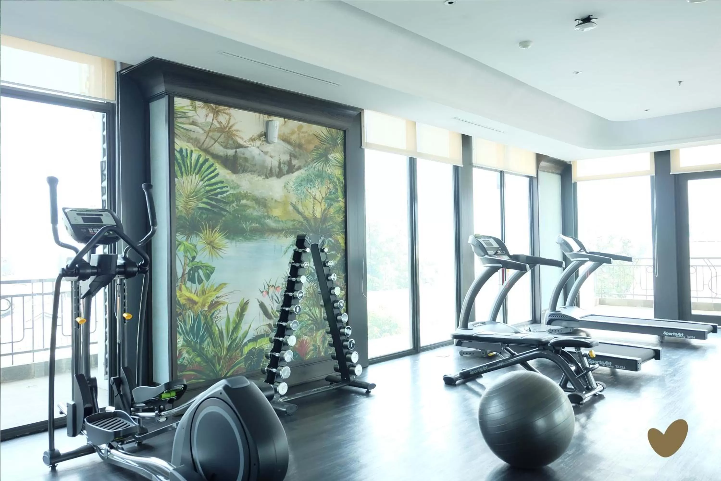 Fitness centre/facilities in Goodrich Suites, Jakarta