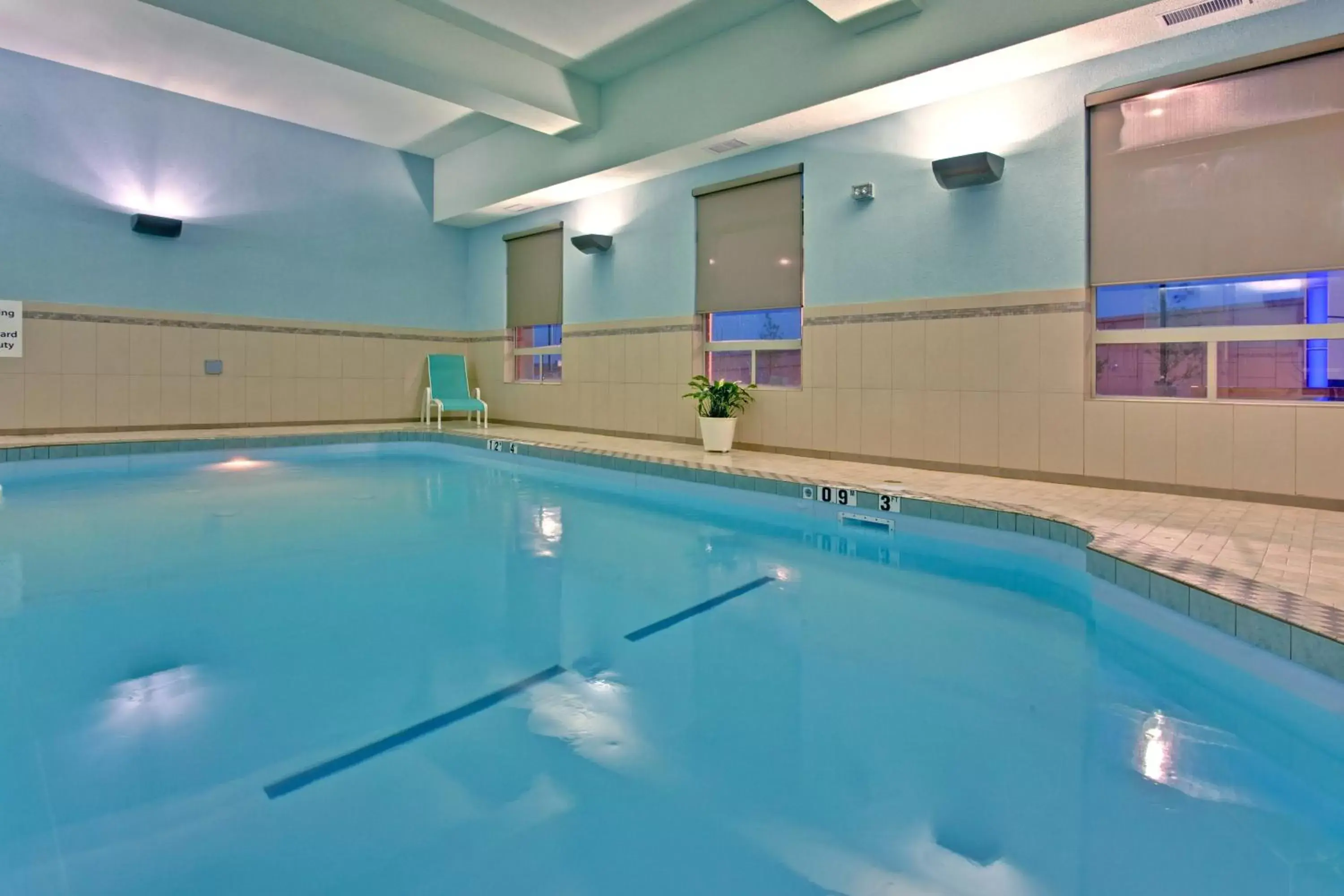Swimming Pool in Holiday Inn Express Hotel & Suites-Edmonton South, an IHG Hotel