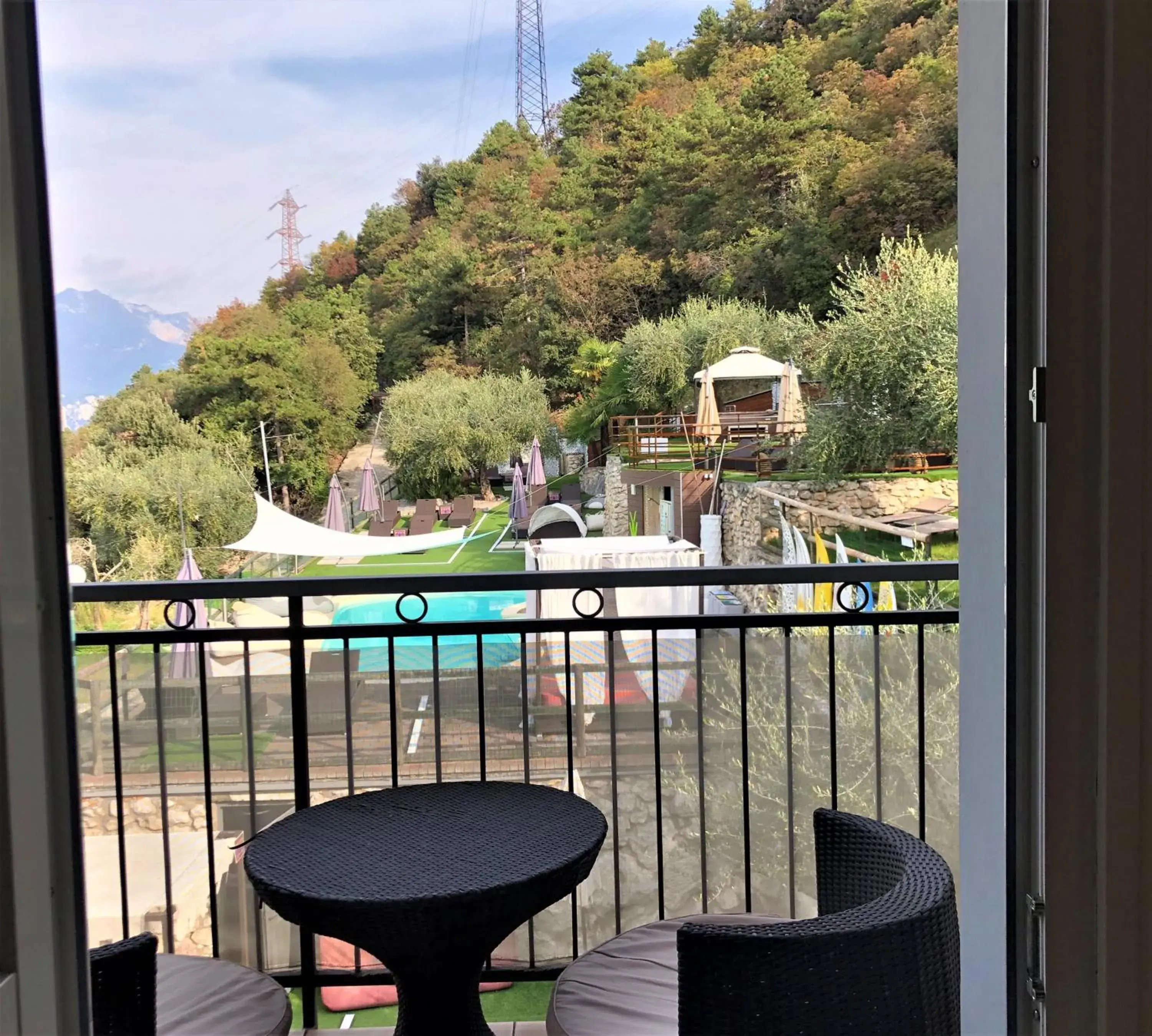 Pool View in Hotel Isola Verde