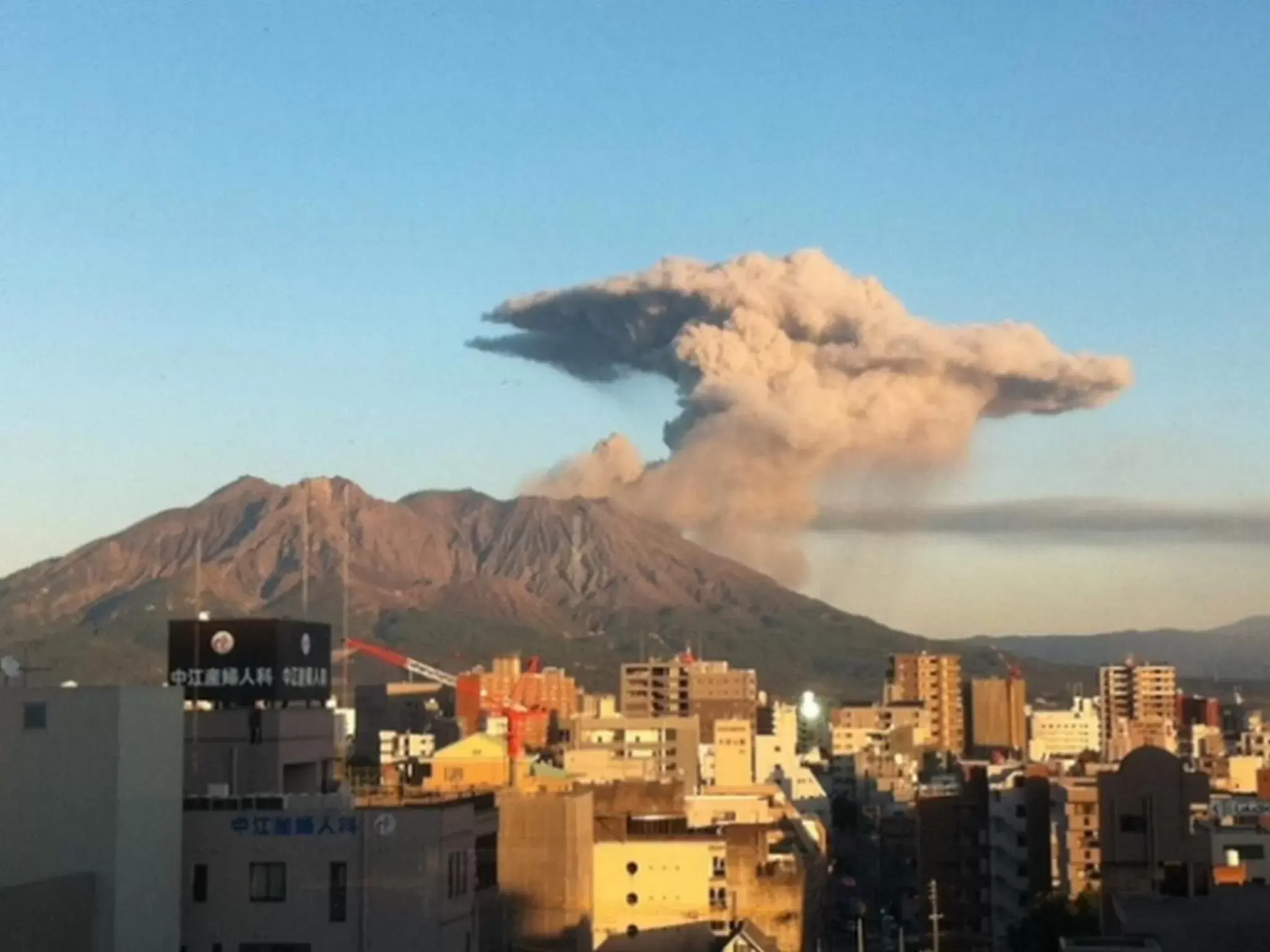 View (from property/room) in Solaria Nishitetsu Hotel Kagoshima