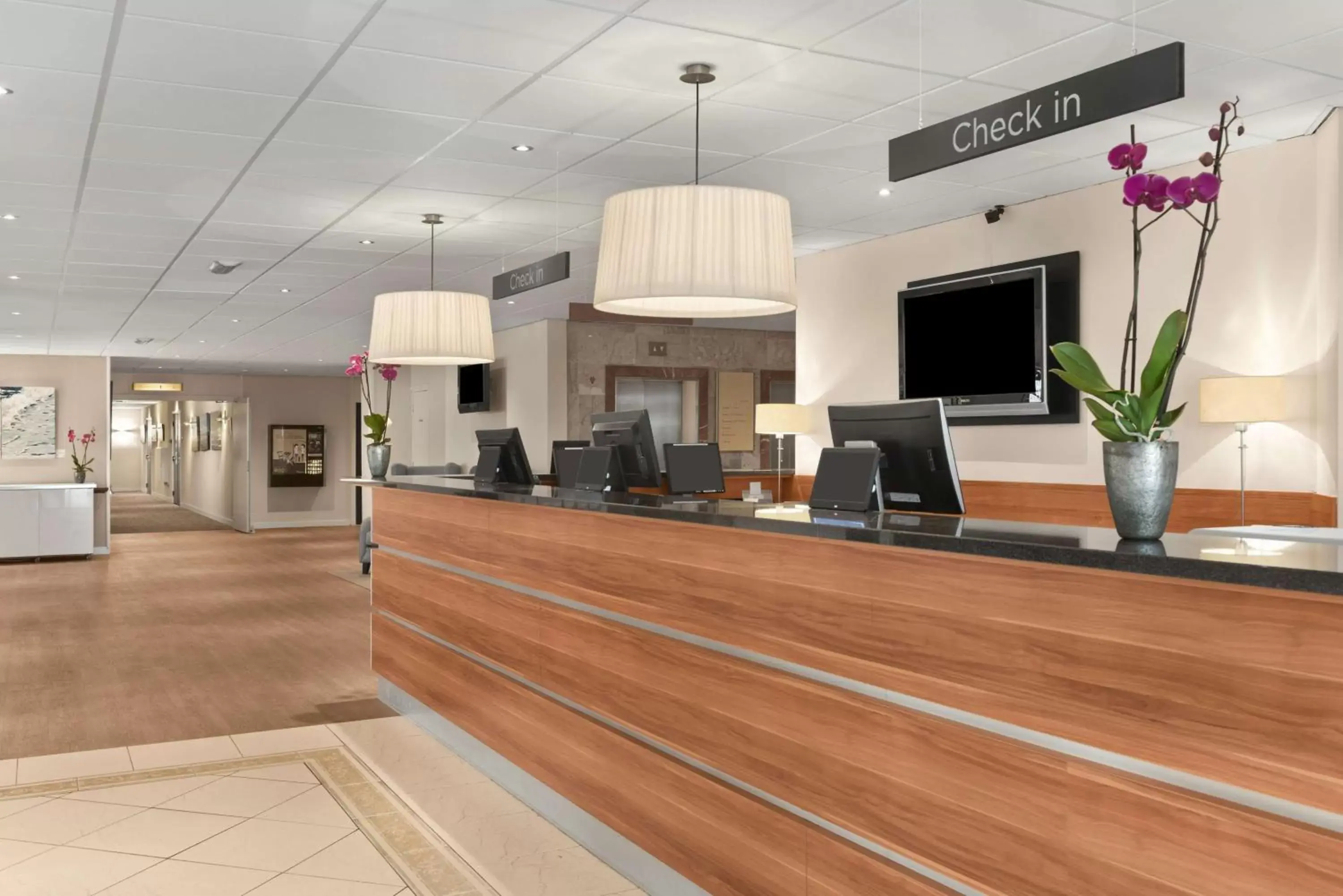 Lobby or reception, Lobby/Reception in NH Zandvoort Hotel