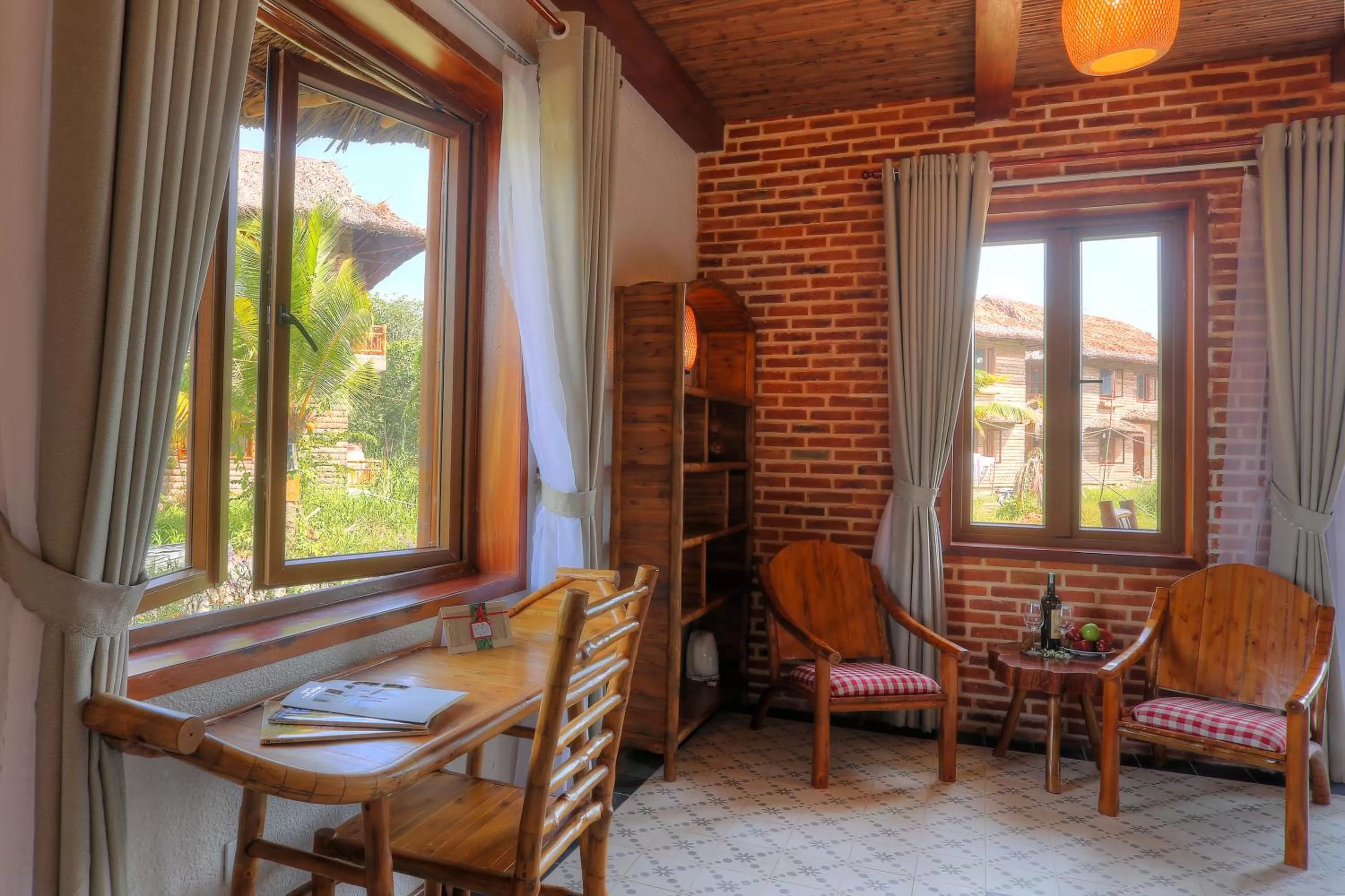 Bedroom in Can Tho Ecolodge