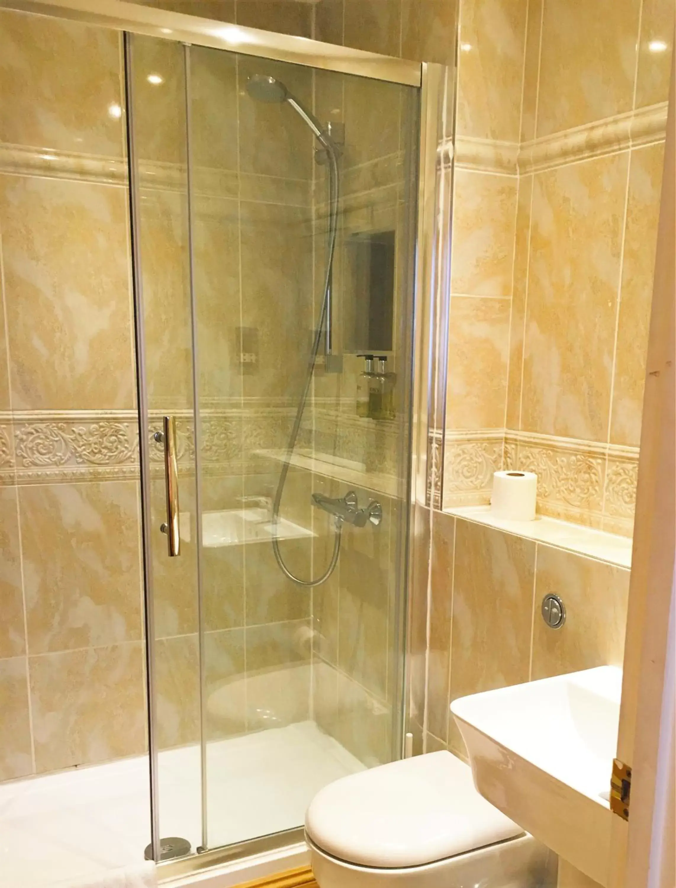 Shower, Bathroom in Hyde Park Radnor Hotel B&B