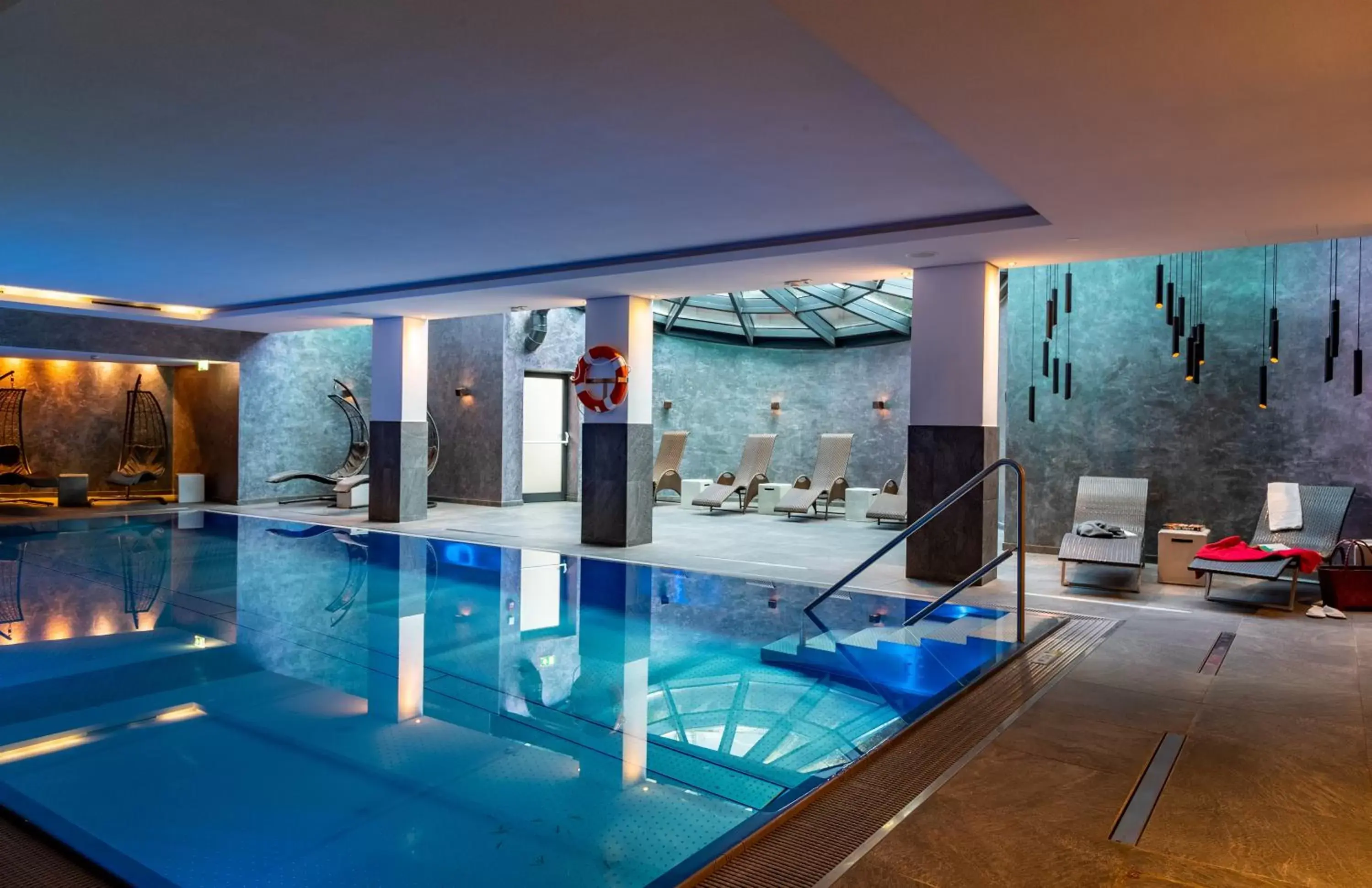 Swimming pool in Hotel Latini Swimming pool in Hotel Latini