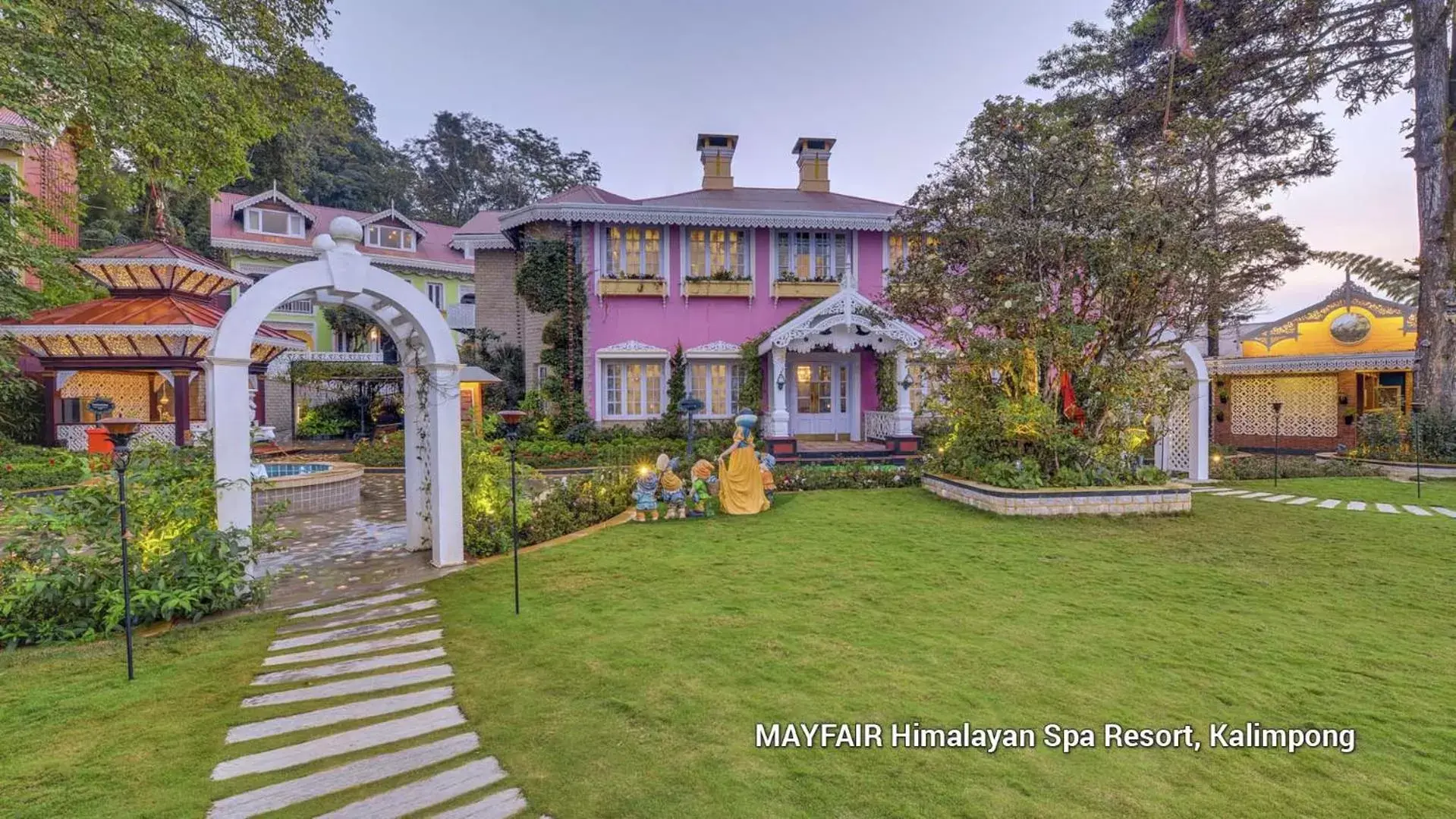 Facade/entrance, Property Building in MAYFAIR Himalayan Spa Resort