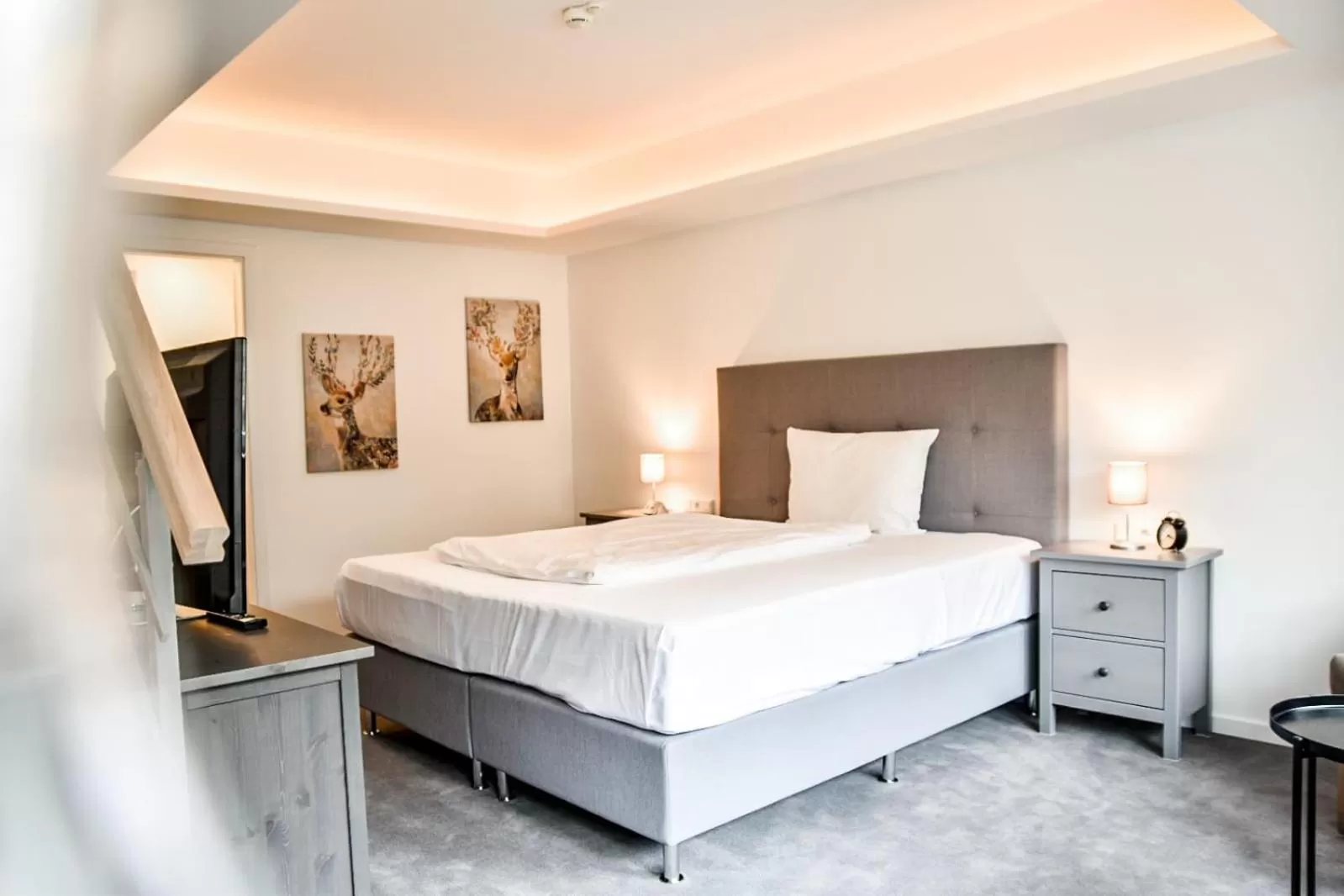 Photo of the whole room, Bed in Parkhotel FRITZ am Brunnen