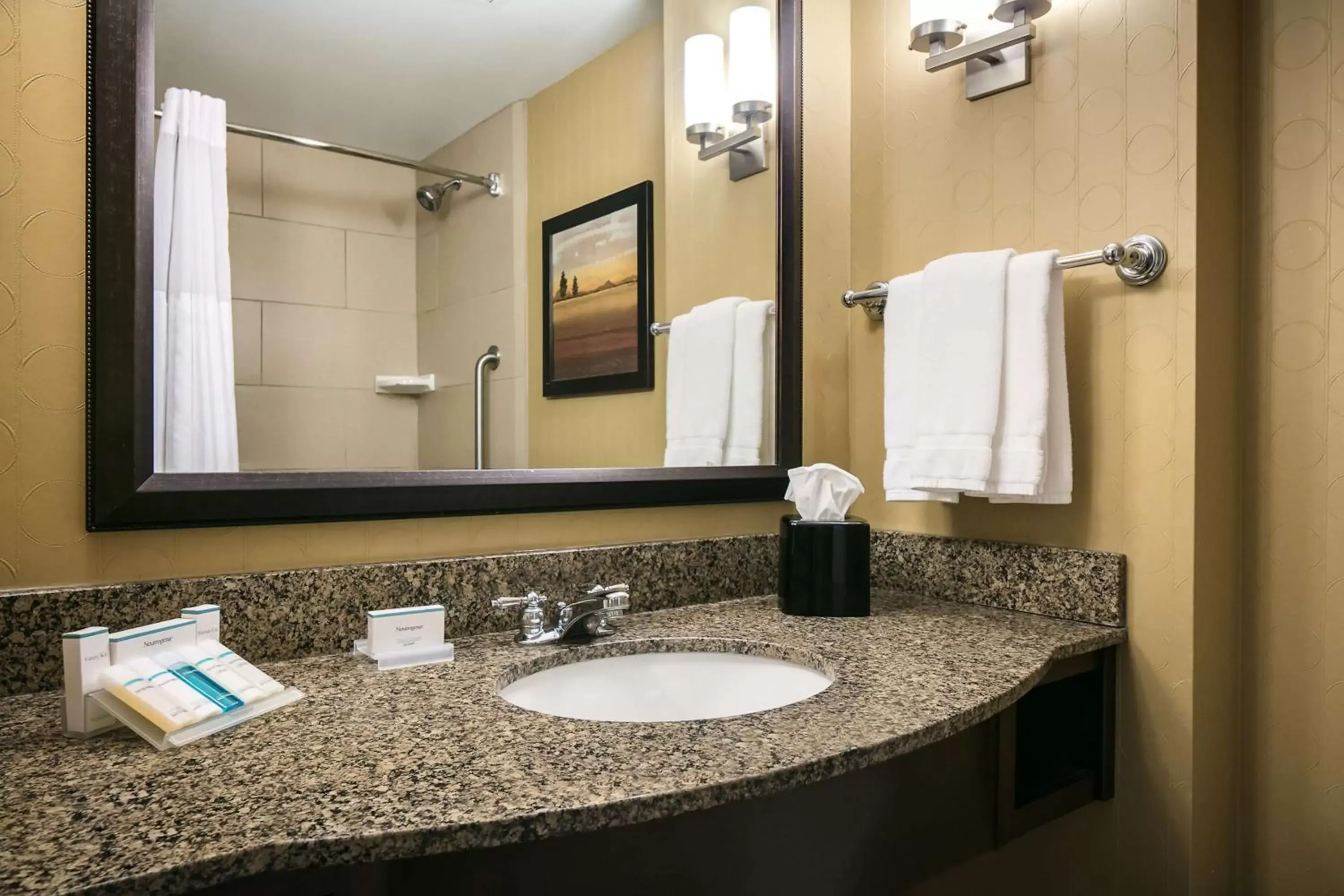 Bathroom in Hilton Garden Inn Manhattan Kansas