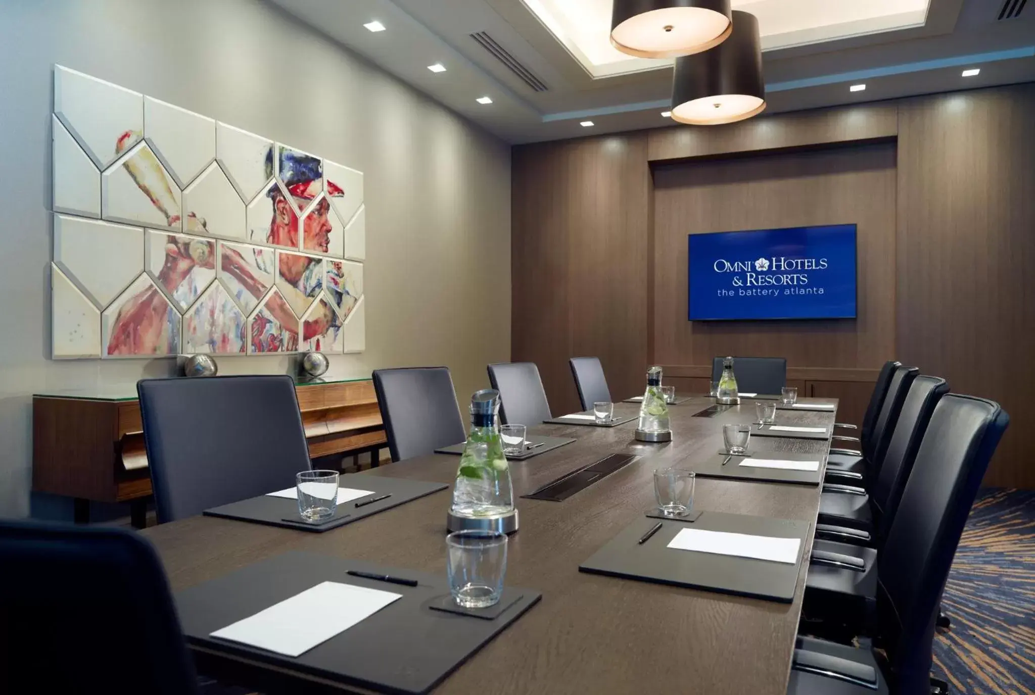 Meeting/conference room, Business Area/Conference Room in Omni Hotel at the Battery Atlanta