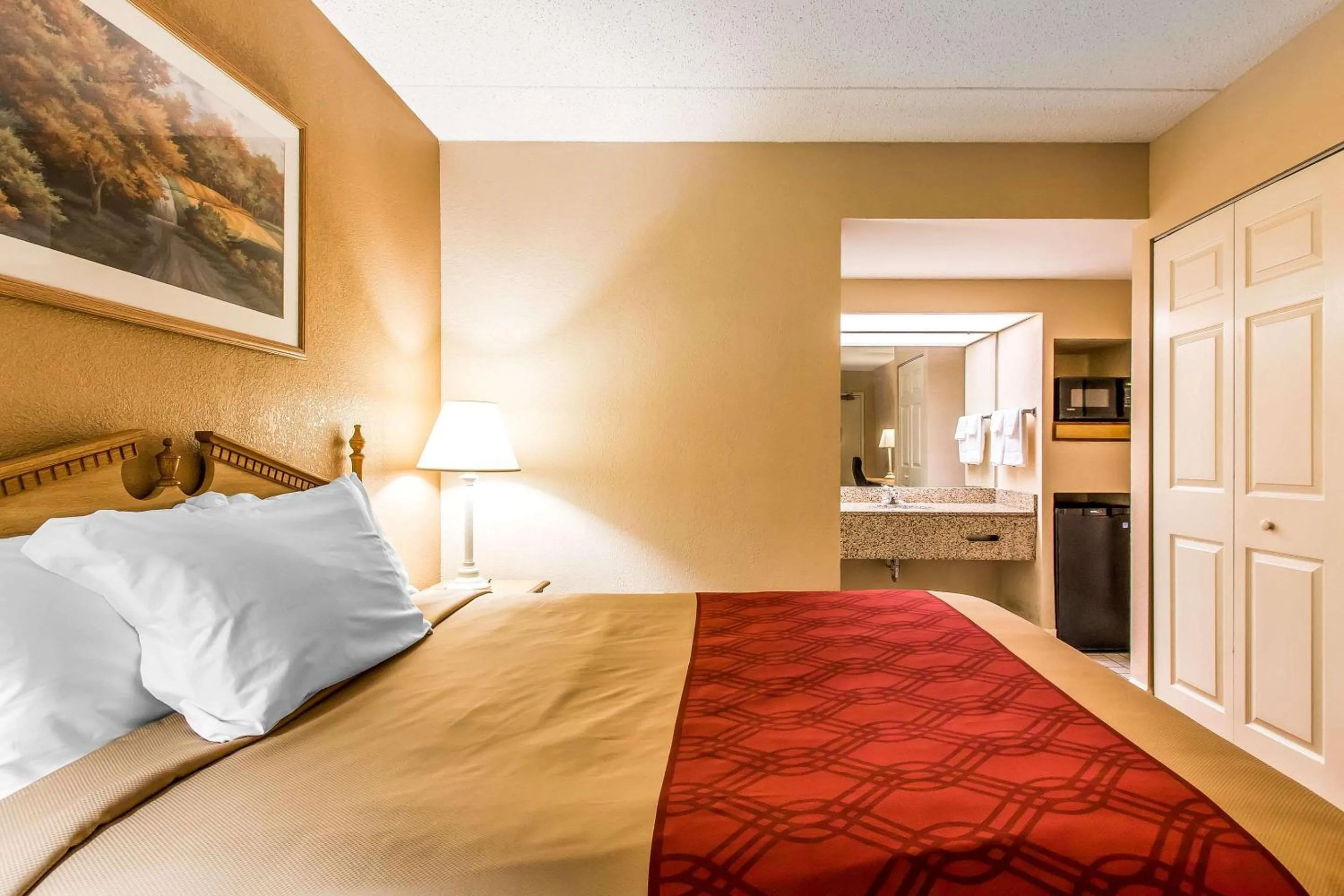 Photo of the whole room, Bed in Econo Lodge Inn & Suites Huntsville University Area