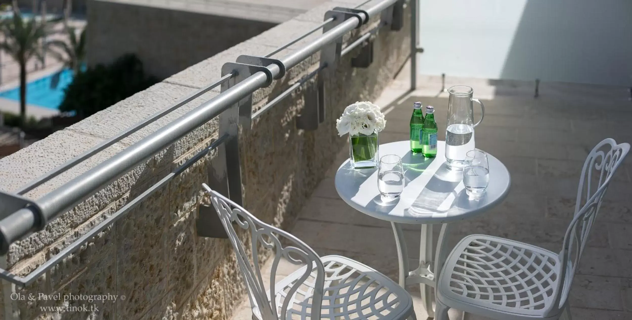 Balcony/Terrace in Hotel Yehuda