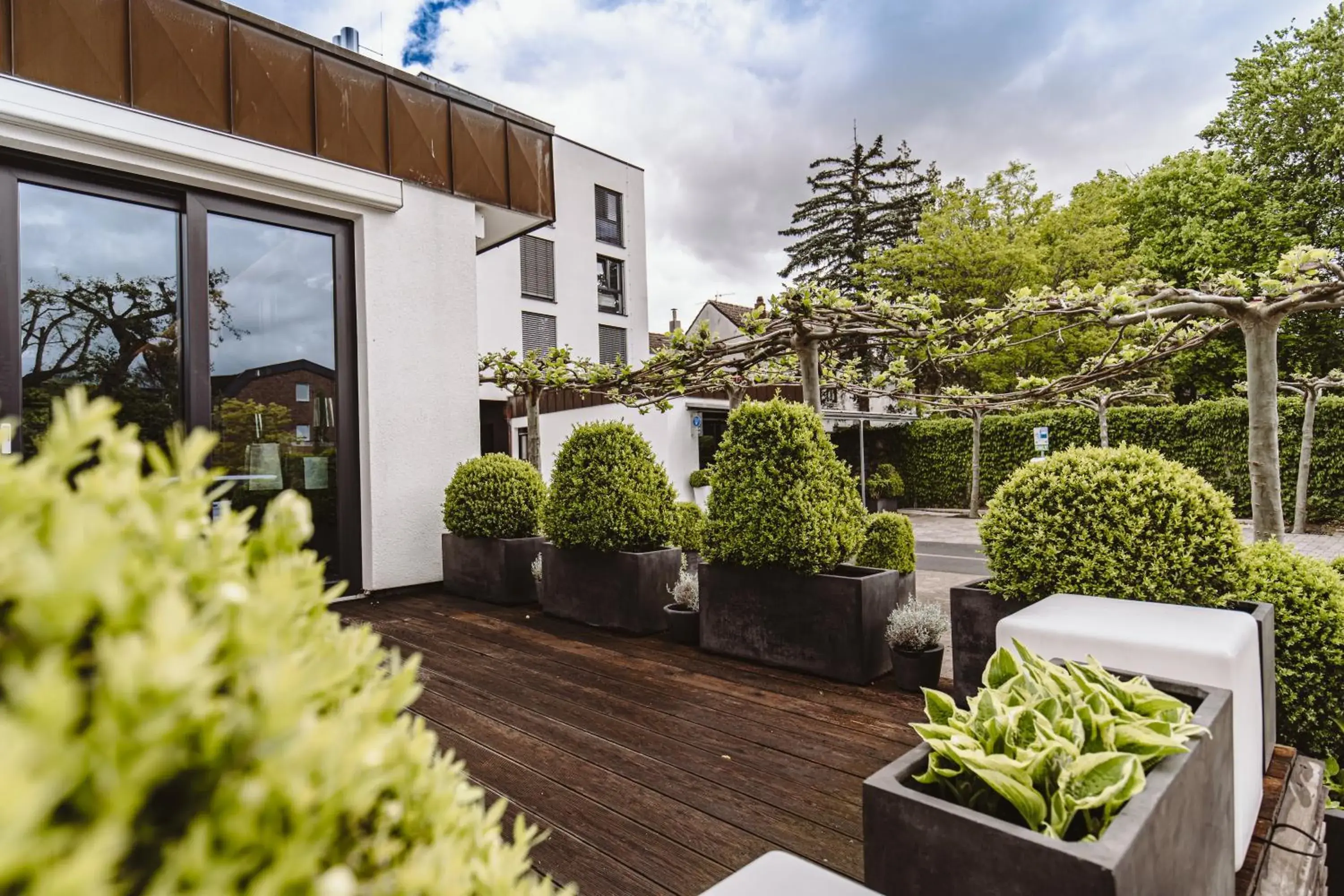 Balcony/Terrace, Property Building in Jaumann´s Hotel Balcony/Terrace, Property Building in Jaumann´s Hotel