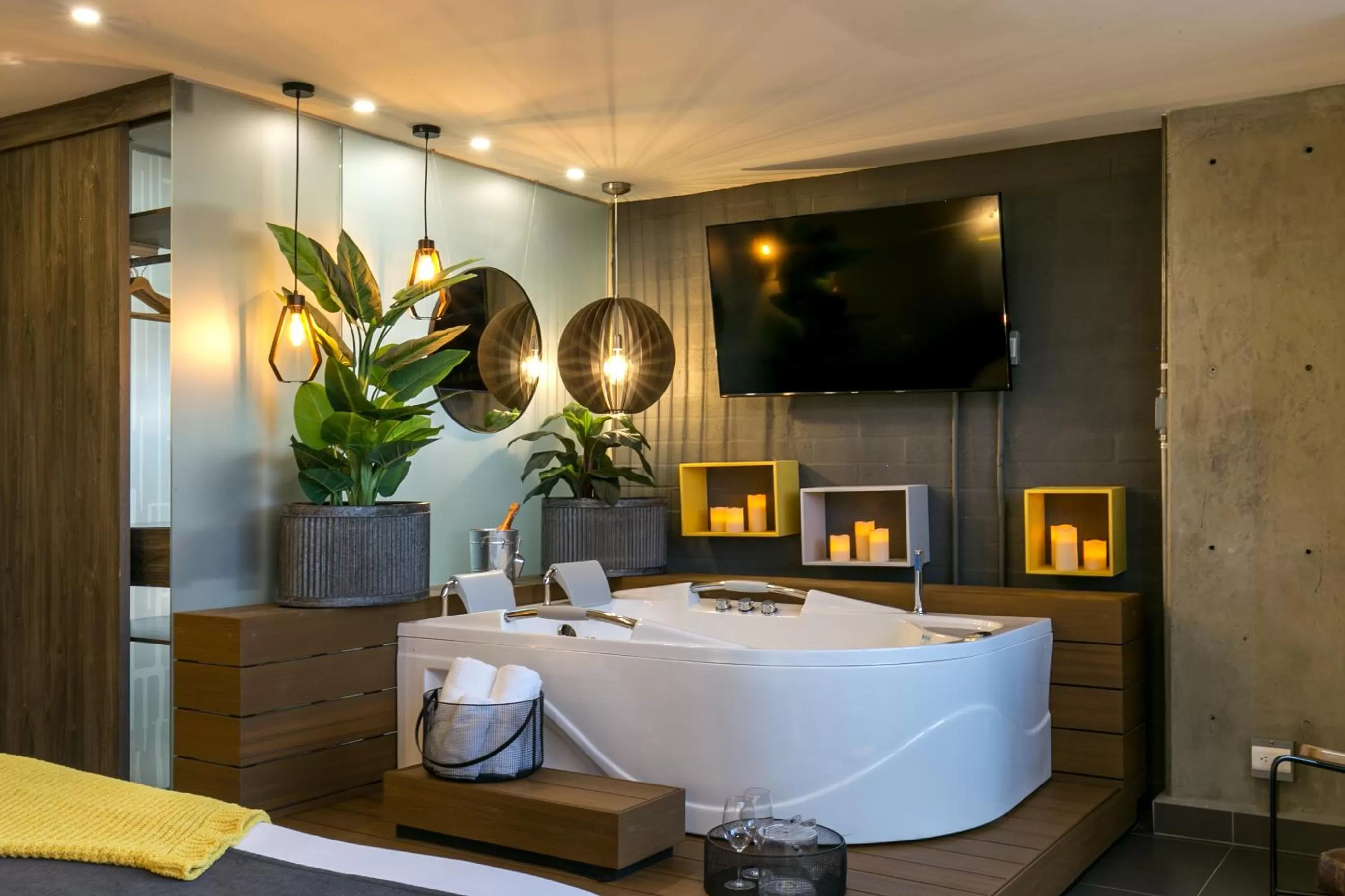 Bedroom in Epic Boutique Hotel