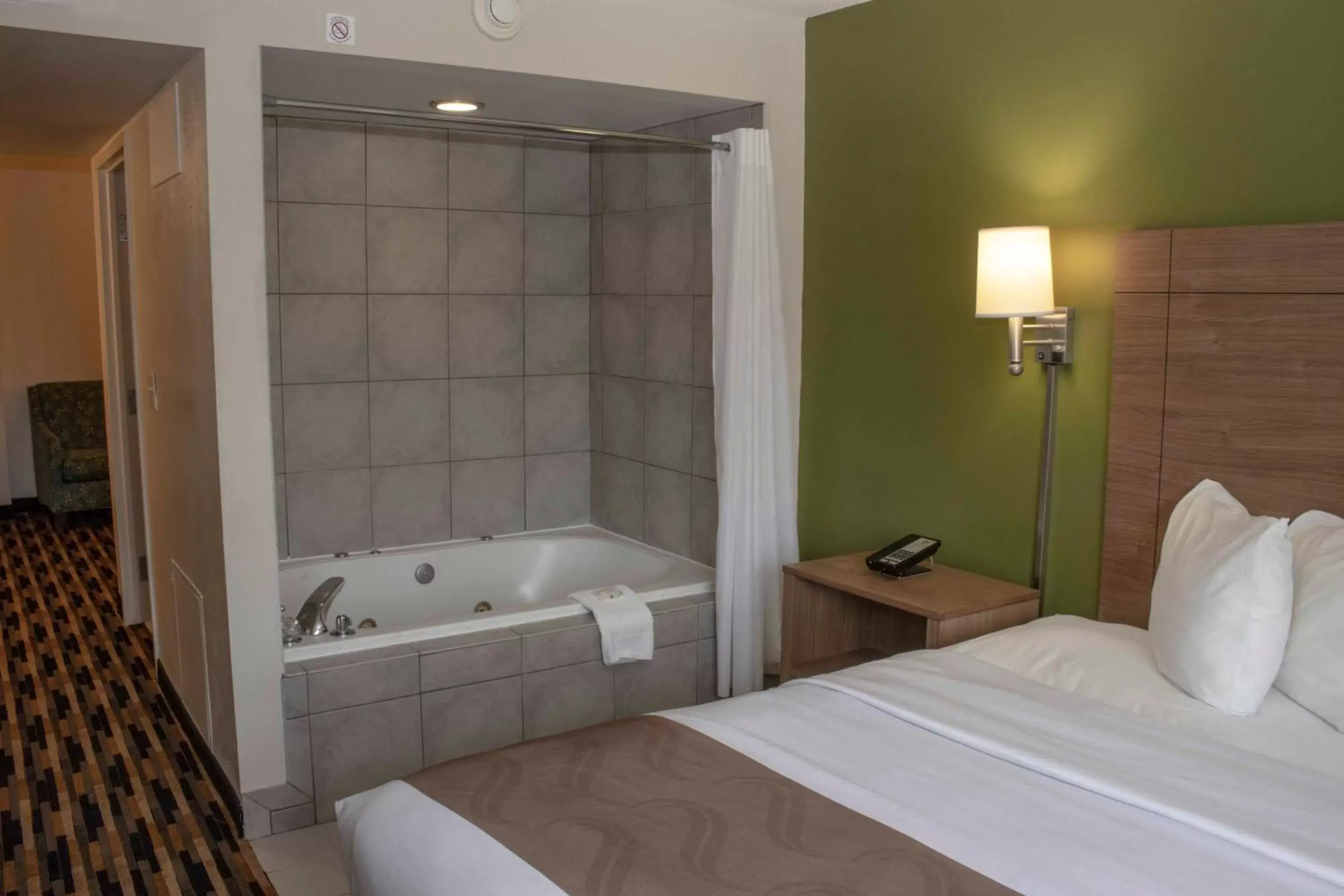 Bath, Bathroom in Quality Suites Lake Wright Norfolk Airport