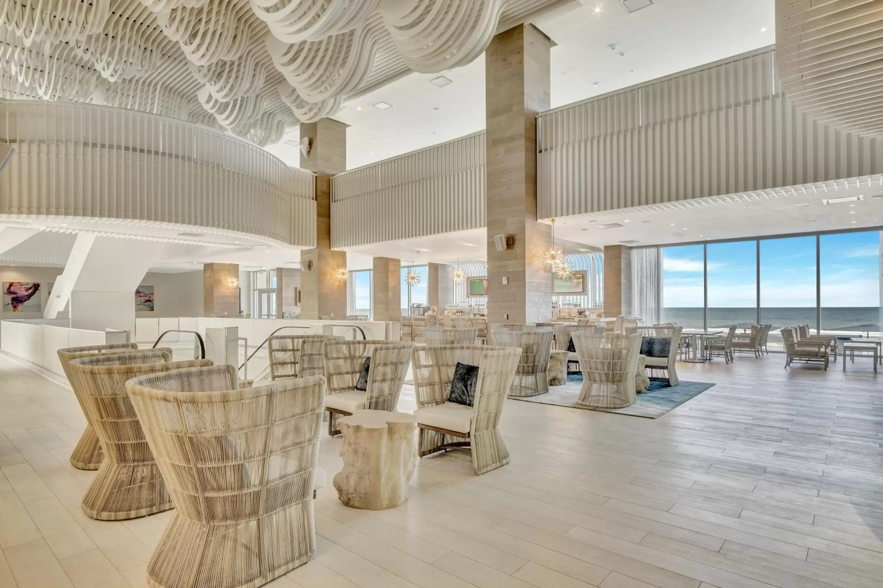 Lobby or reception, Restaurant/Places to Eat in Daytona Grande Oceanfront Resort
