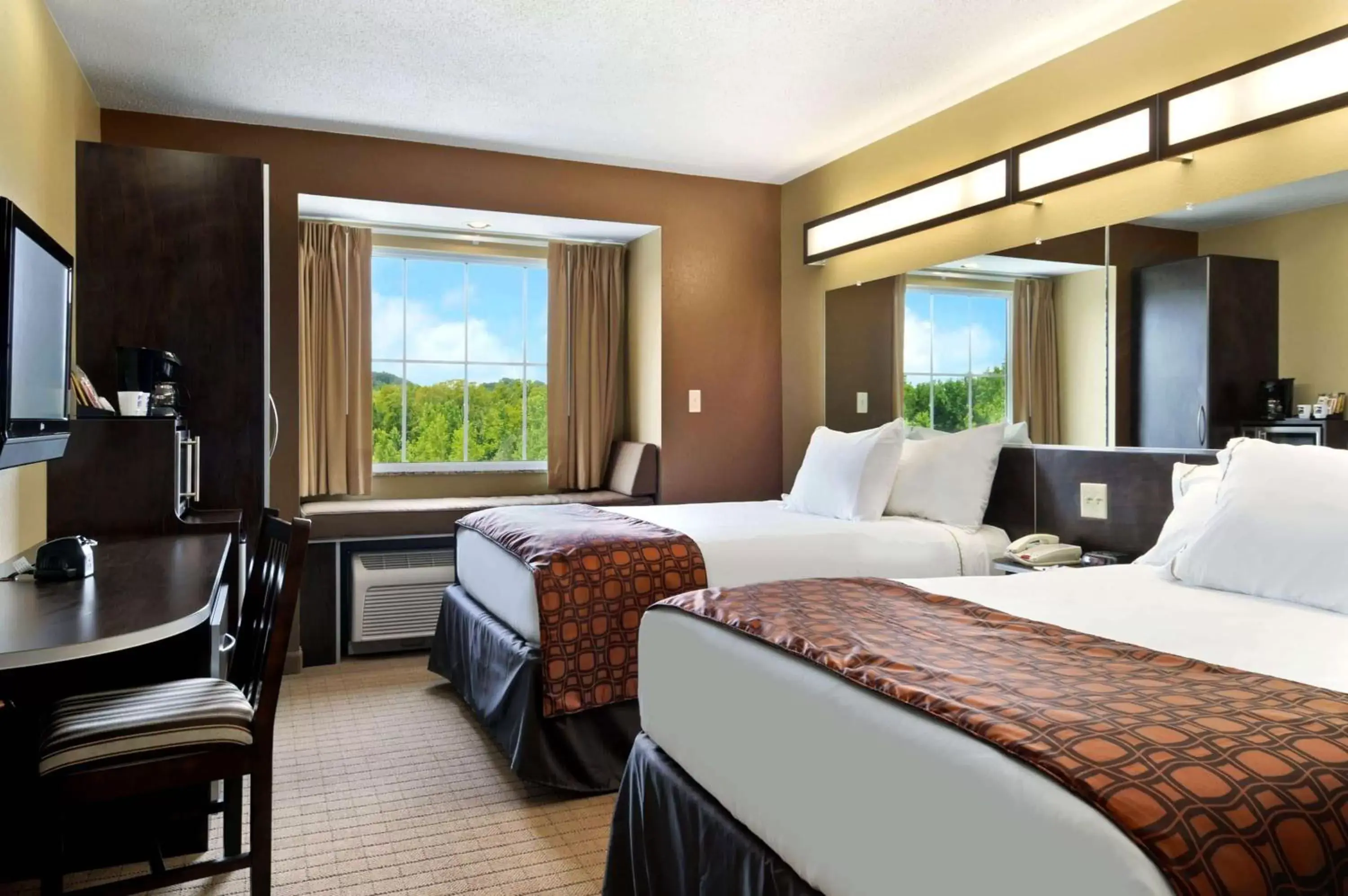 Photo of the whole room, View in Microtel Inn & Suites by Wyndham Marietta