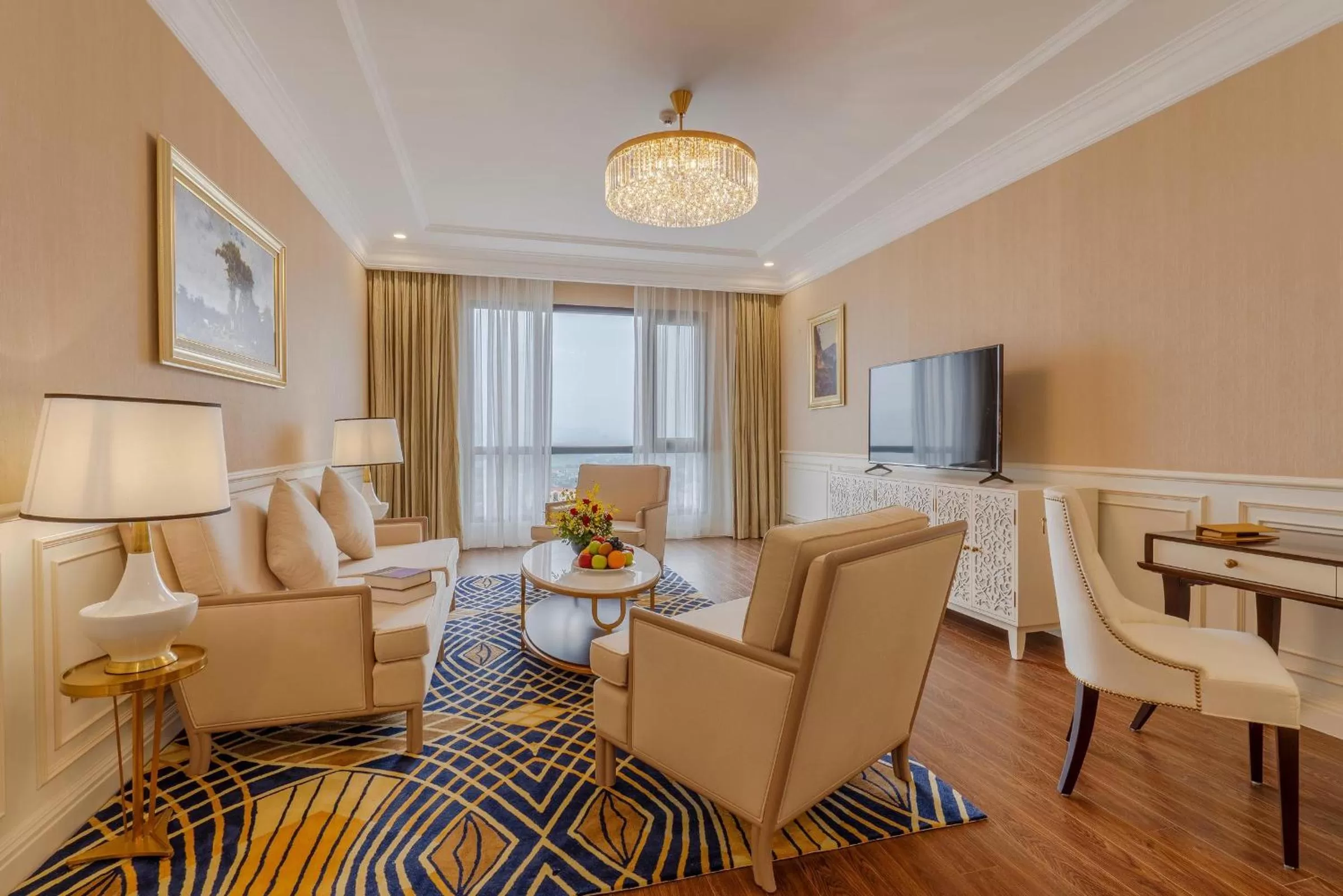 Living room in Meliá Vinpearl Phu Ly