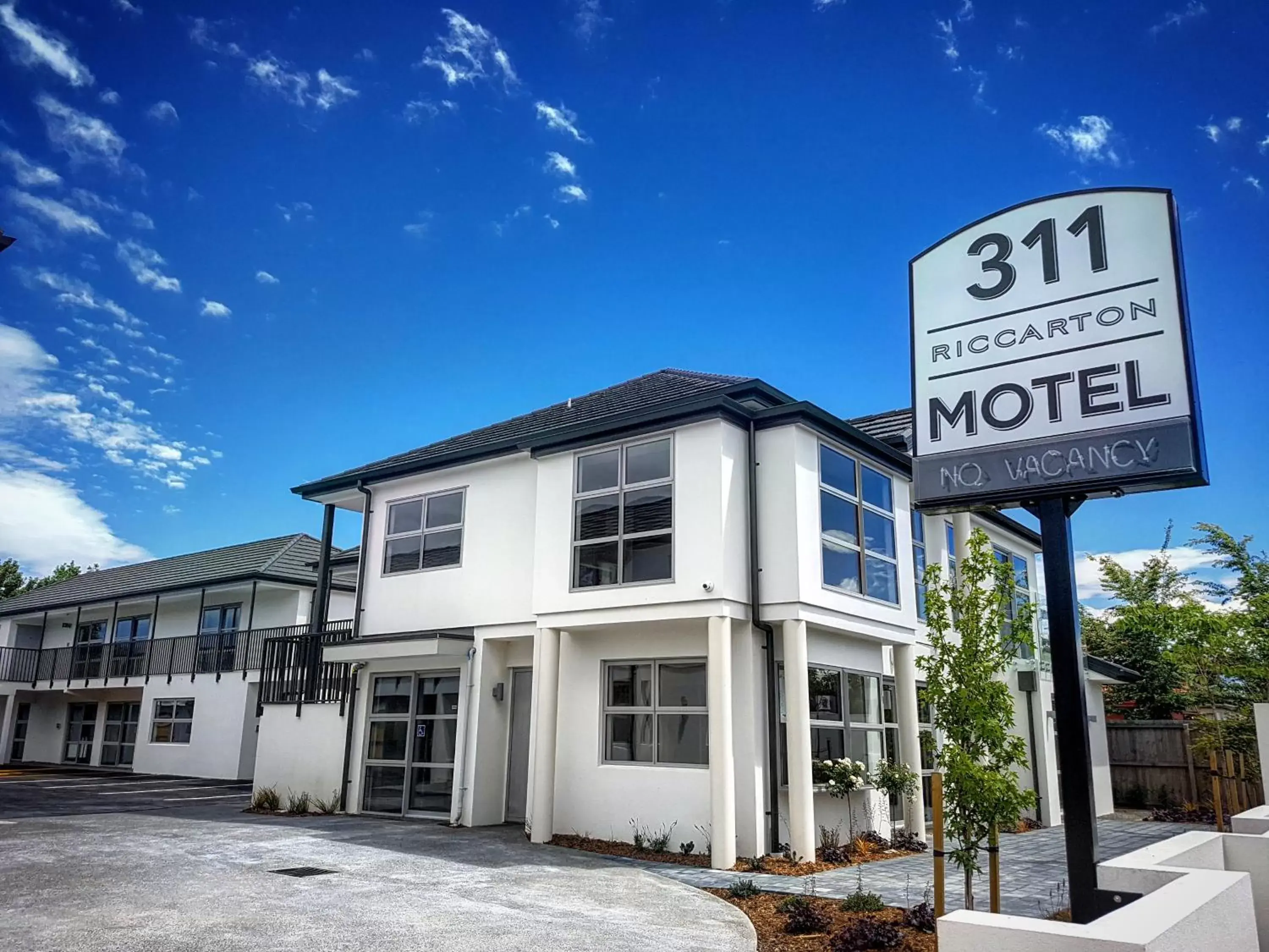 Property Building in 311 Motel Riccarton