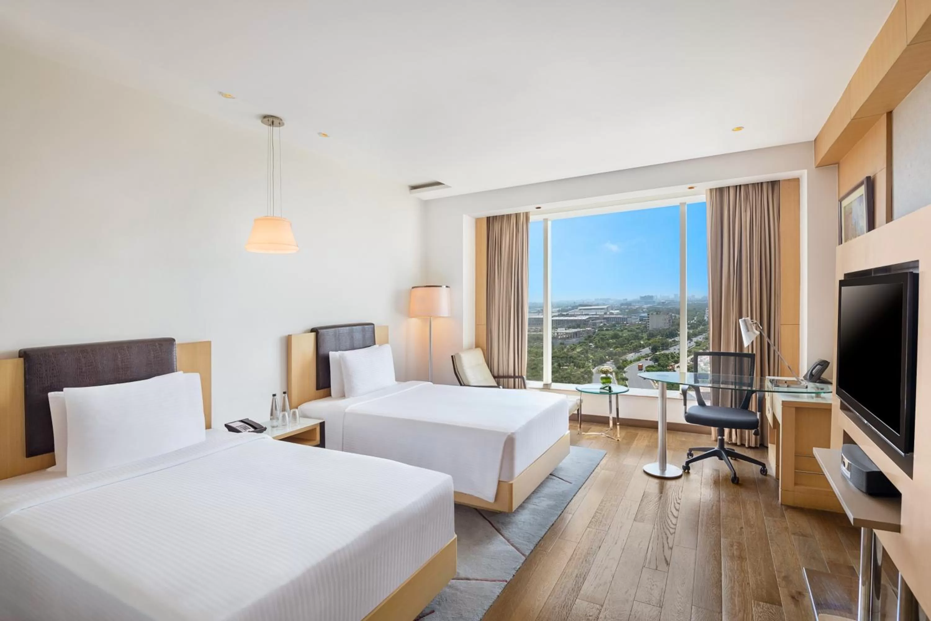 Bedroom, Bed in Crowne Plaza Greater Noida by IHG