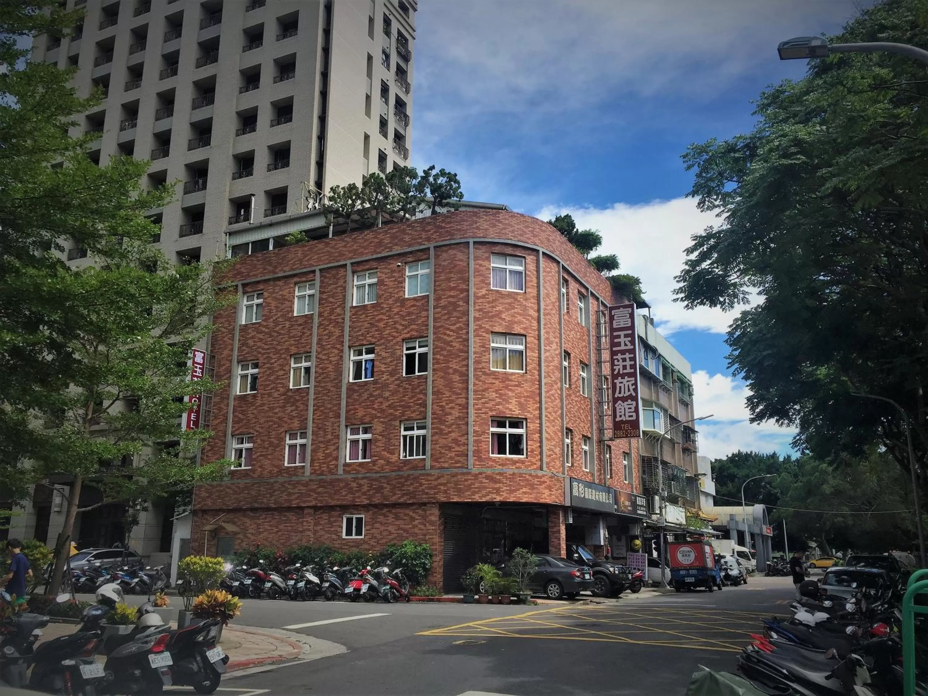 Bird's eye view in Rich Zone Hotel