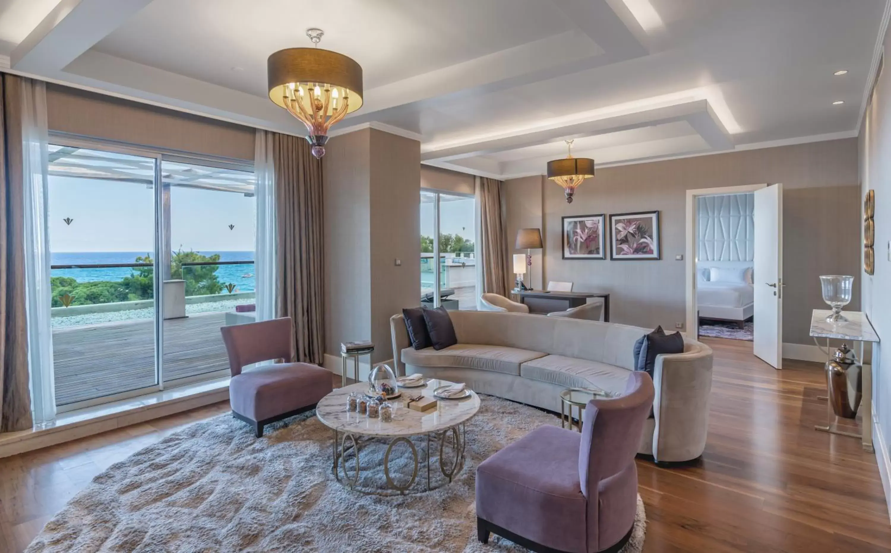 Living room, Seating Area in Rixos Premium Tekirova - The Land of Legends Access