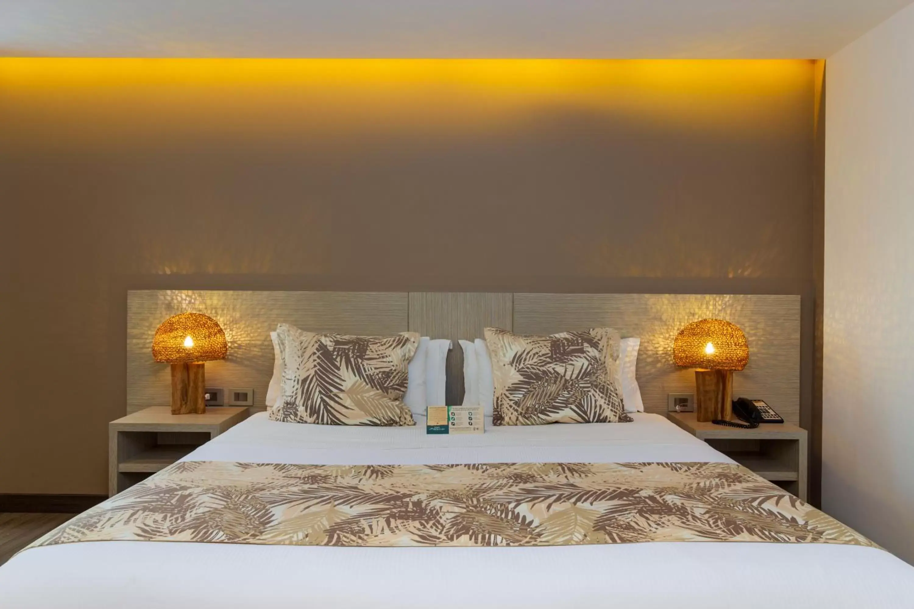 Bed in Hotel Mocawa Plaza Armenia Bed in Hotel Mocawa Plaza Armenia