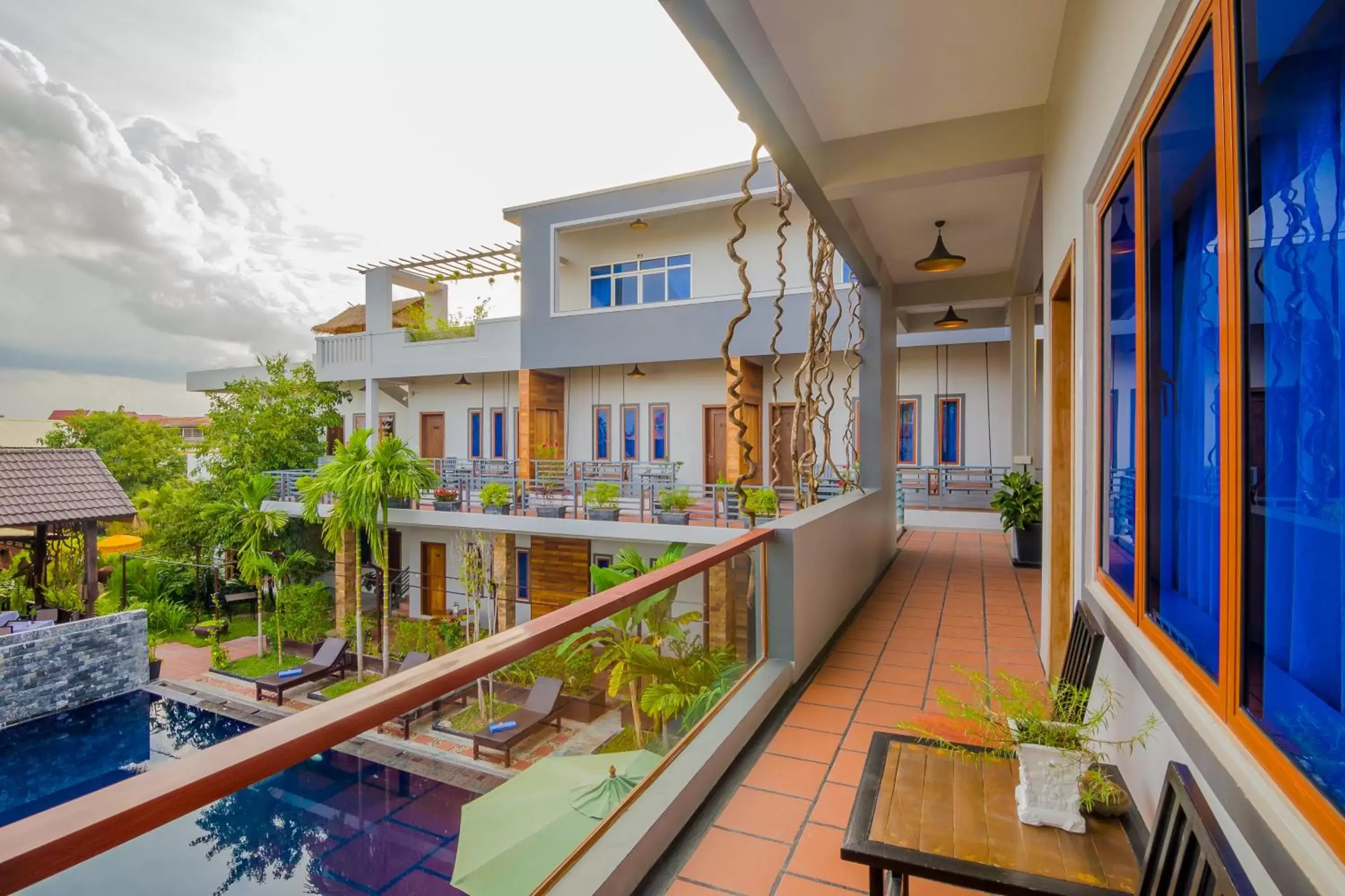 Balcony/Terrace in Indra Porak Residence Hotel