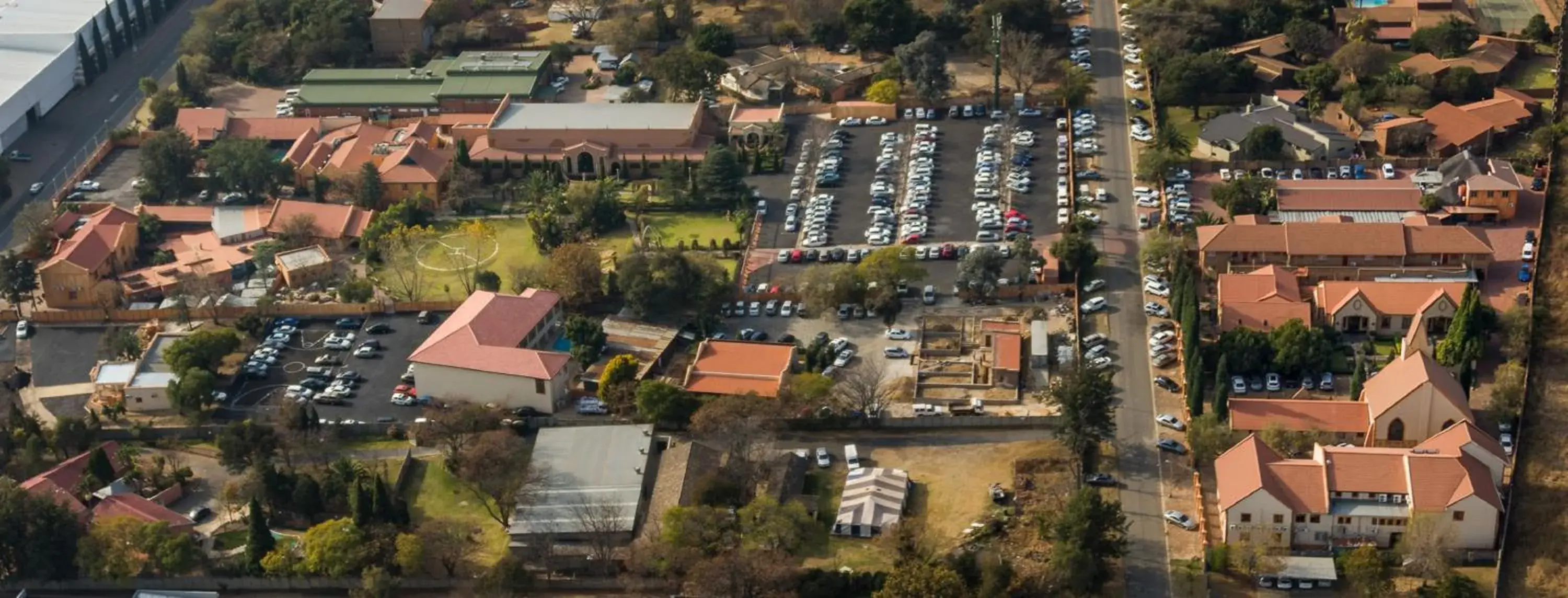 Bird's eye view, Bird's-eye View in Midrand Conference Centre