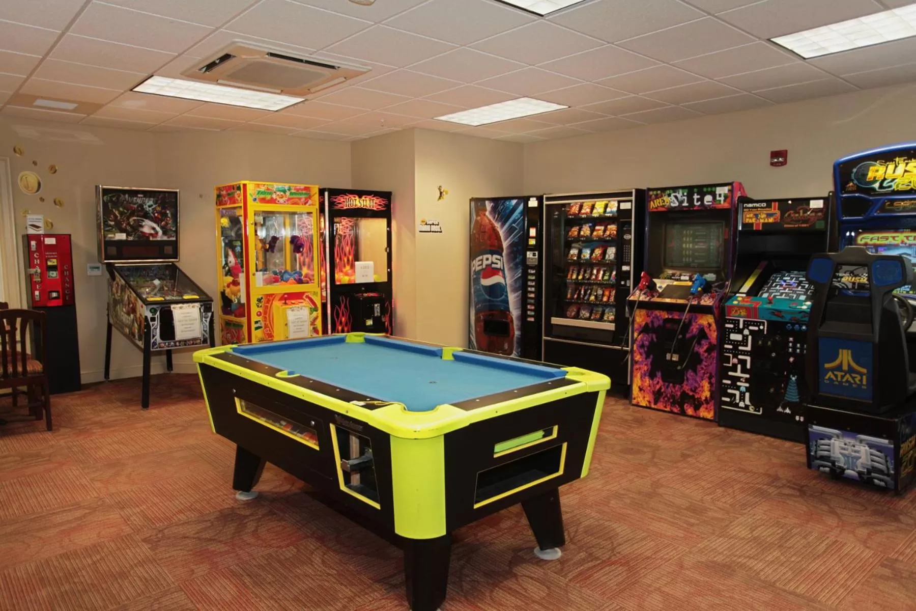 Game Room in The Colonies at Williamsburg