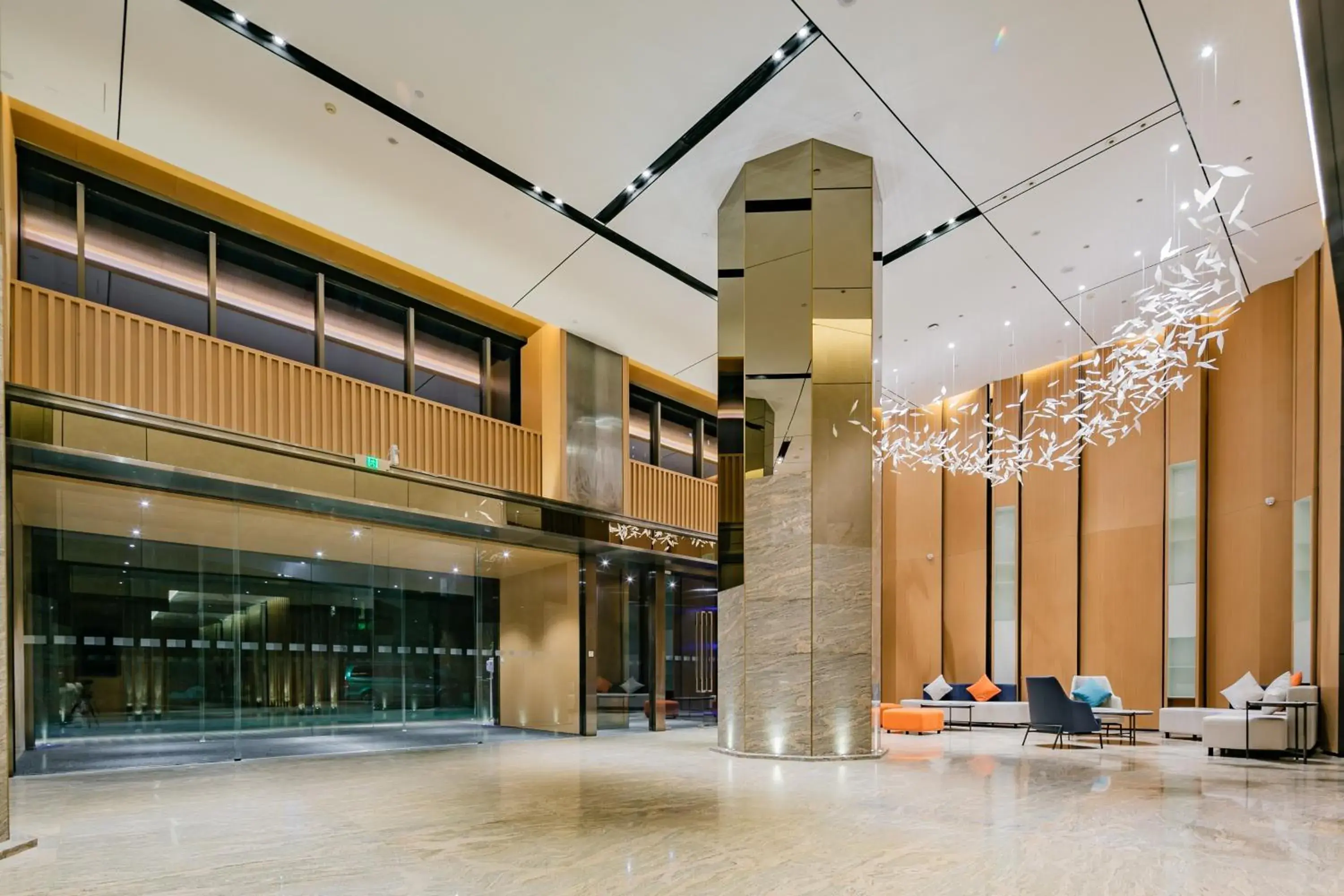 Property building, Lobby/Reception in Holiday Inn Express Xi'an High Tech Zone North, an IHG Hotel