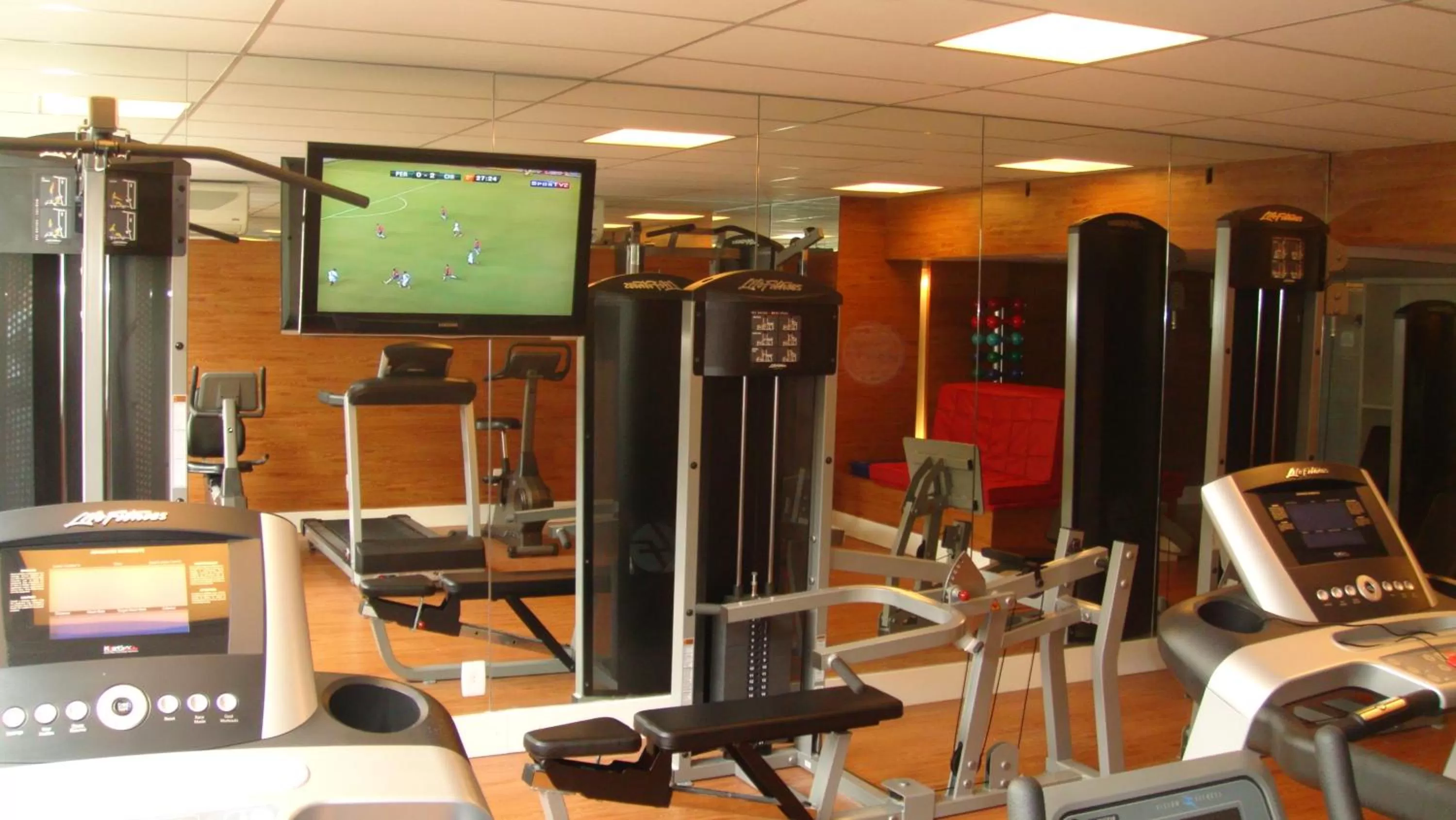 Fitness centre/facilities in Augusto's Rio Copa Hotel