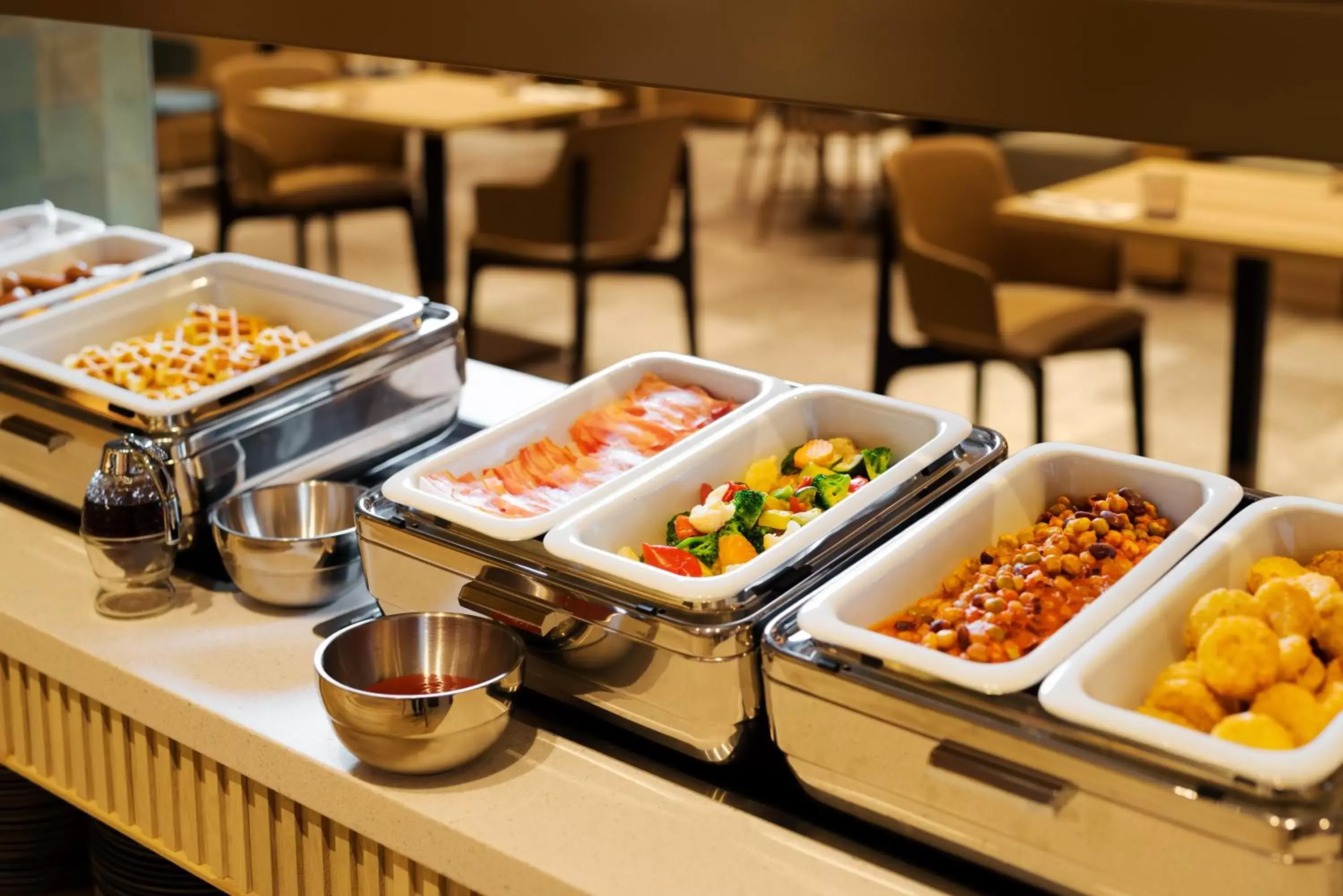 Buffet breakfast in Hilton Garden Inn Kyoto Shijo Karasuma