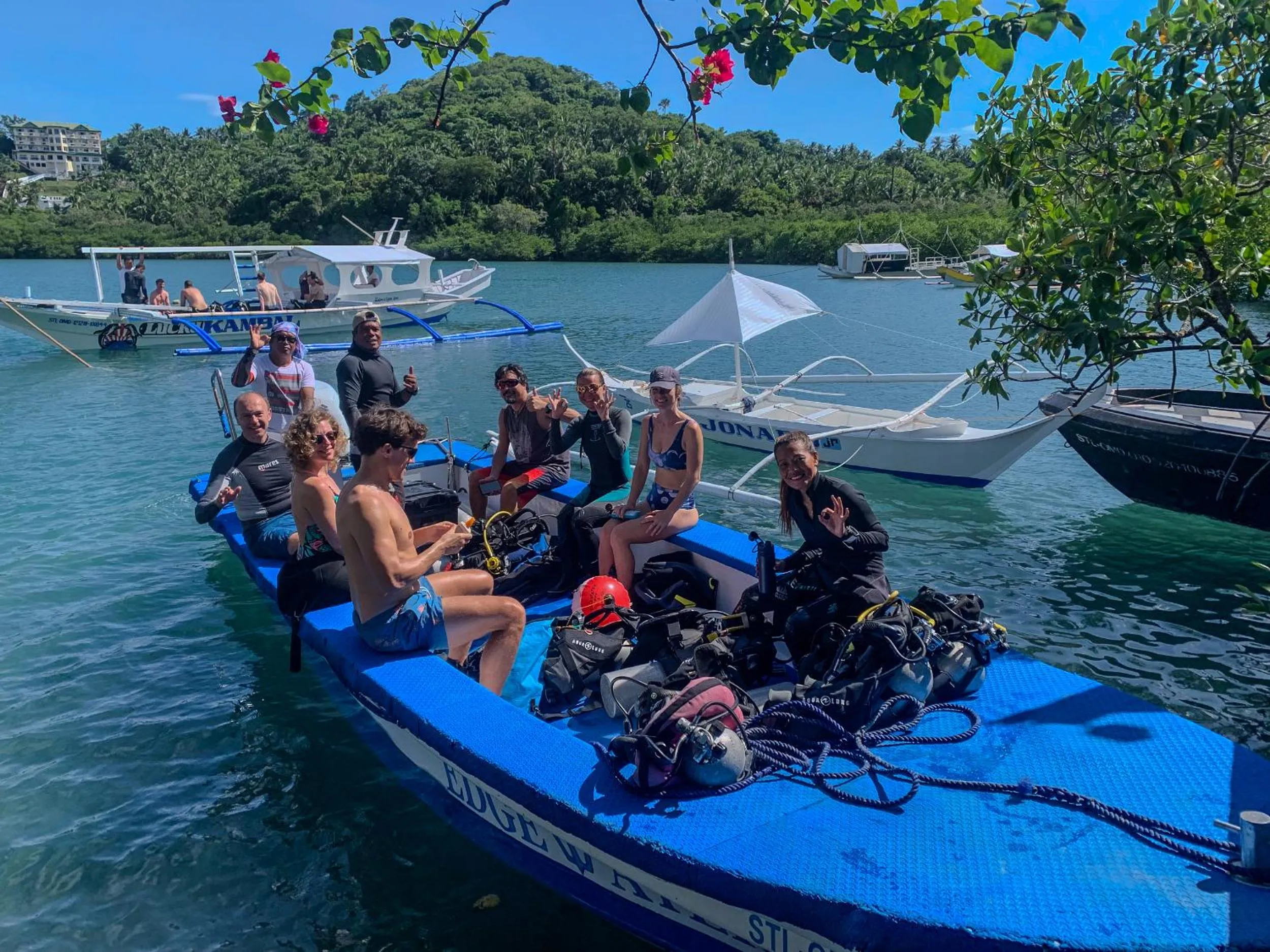 Diving in Edgewater Dive & Spa Resort