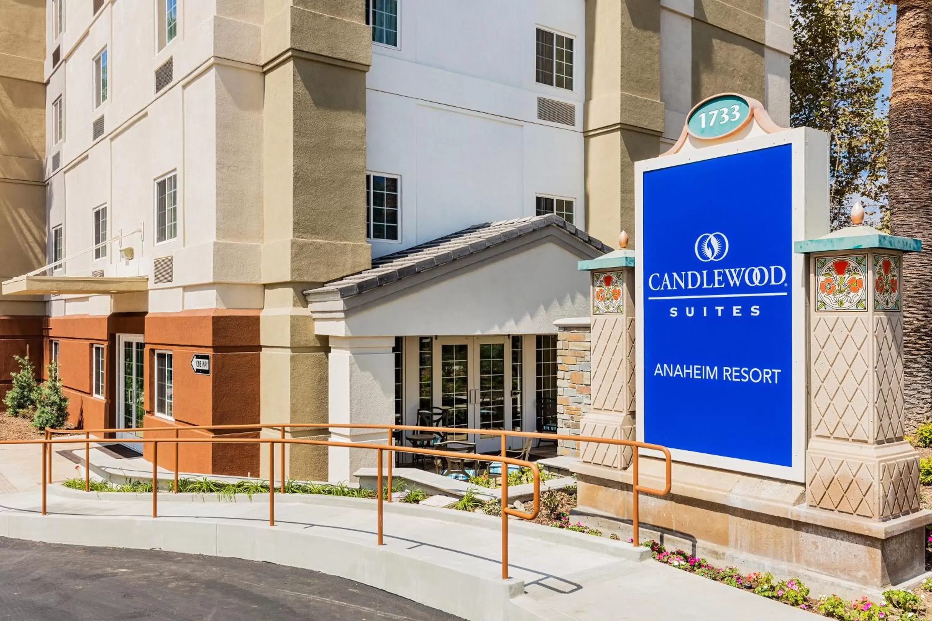 Property Building in Candlewood Suites Anaheim - Resort Area, an IHG Hotel