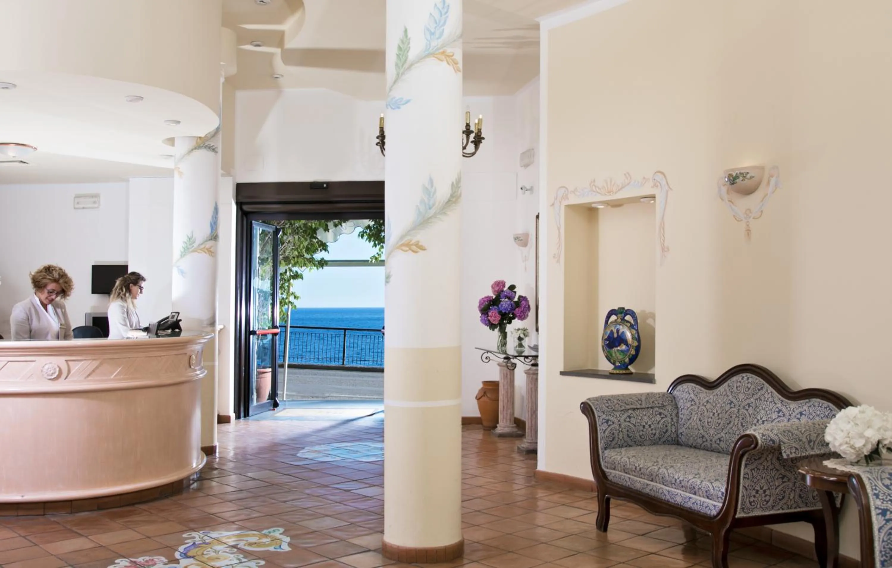 Lobby or reception in Hotel Club Due Torri