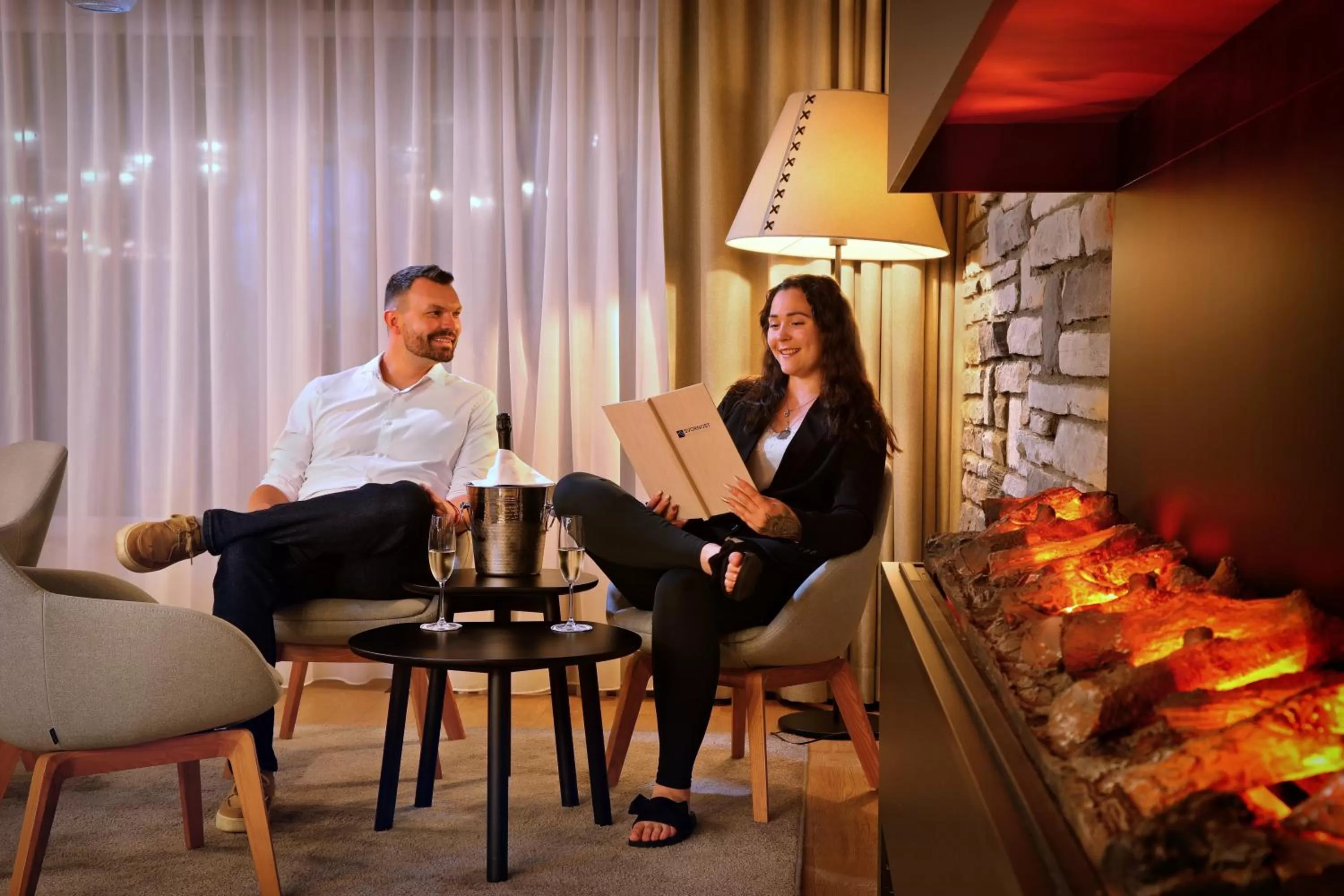 Lounge or bar in Wellness Hotel Svornost