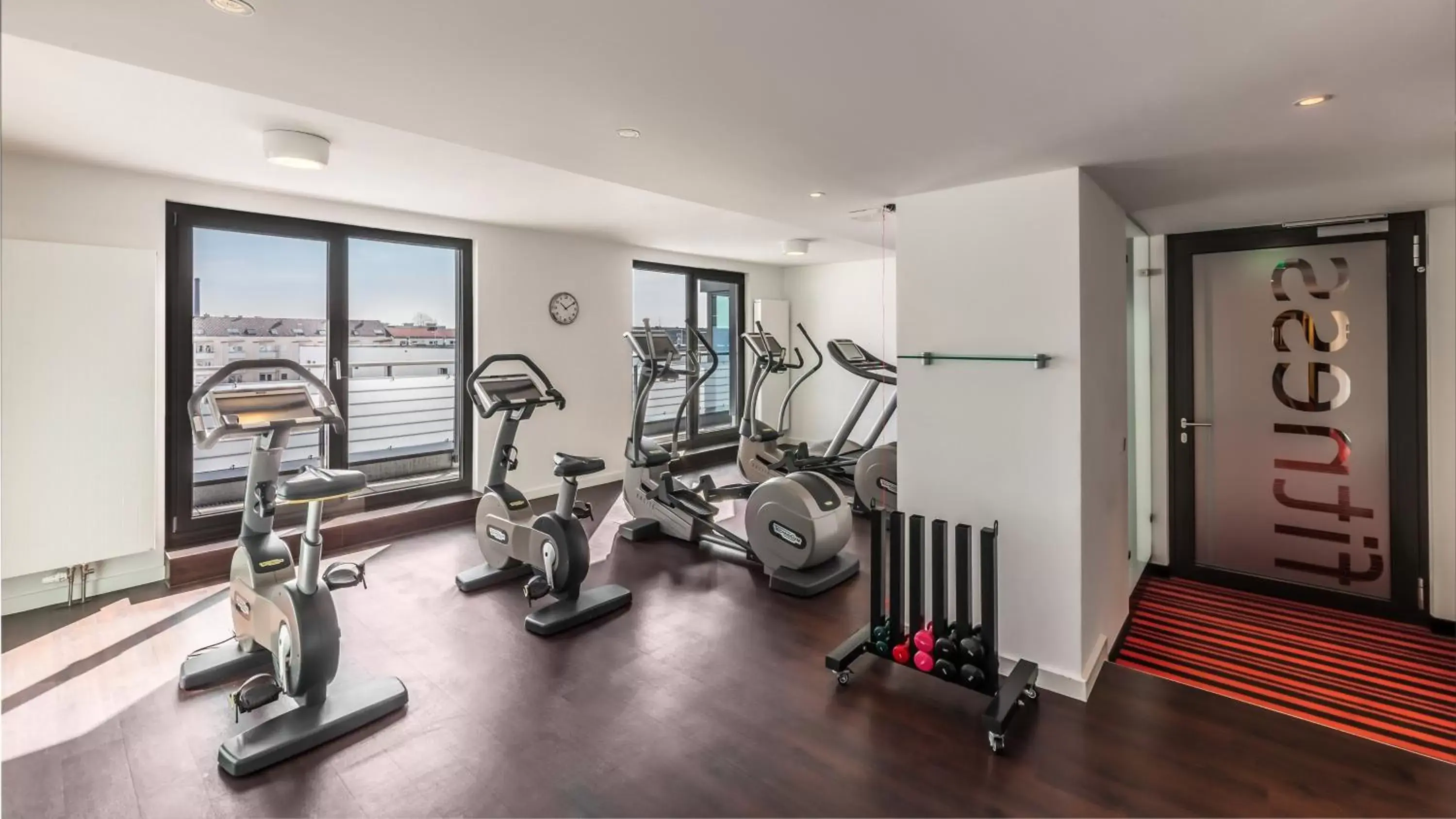 Fitness centre/facilities in Holiday Inn Munich - Westpark by IHG Fitness centre/facilities in Holiday Inn Munich - Westpark by IHG