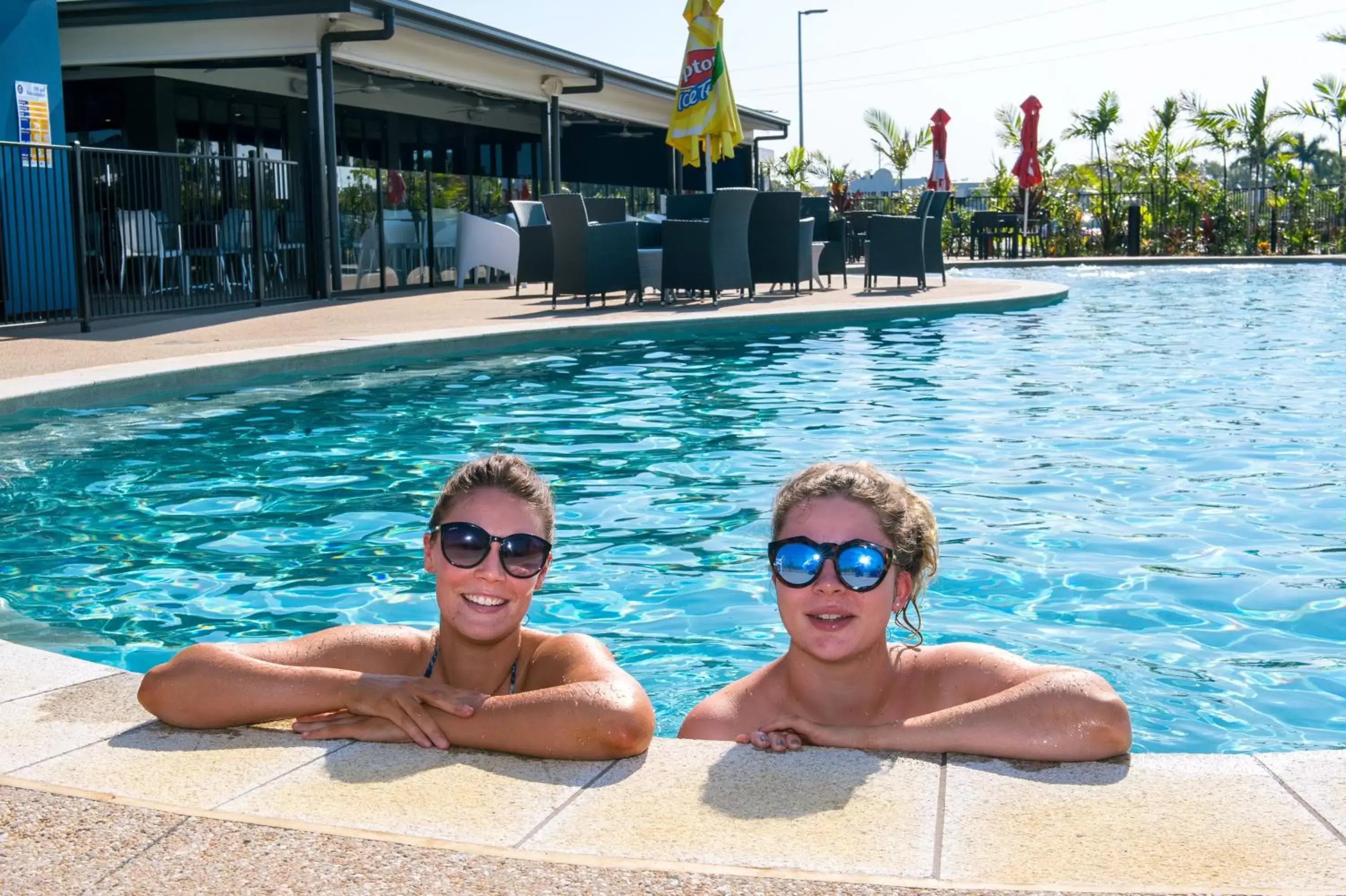 Swimming Pool in Korte's Resort Swimming Pool in Korte's Resort