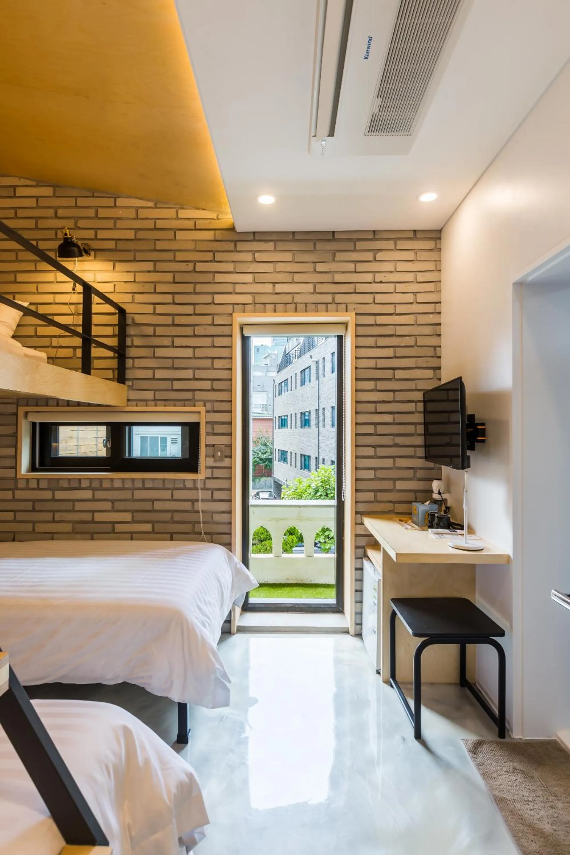 Bed in Hotel Baroato 2nd