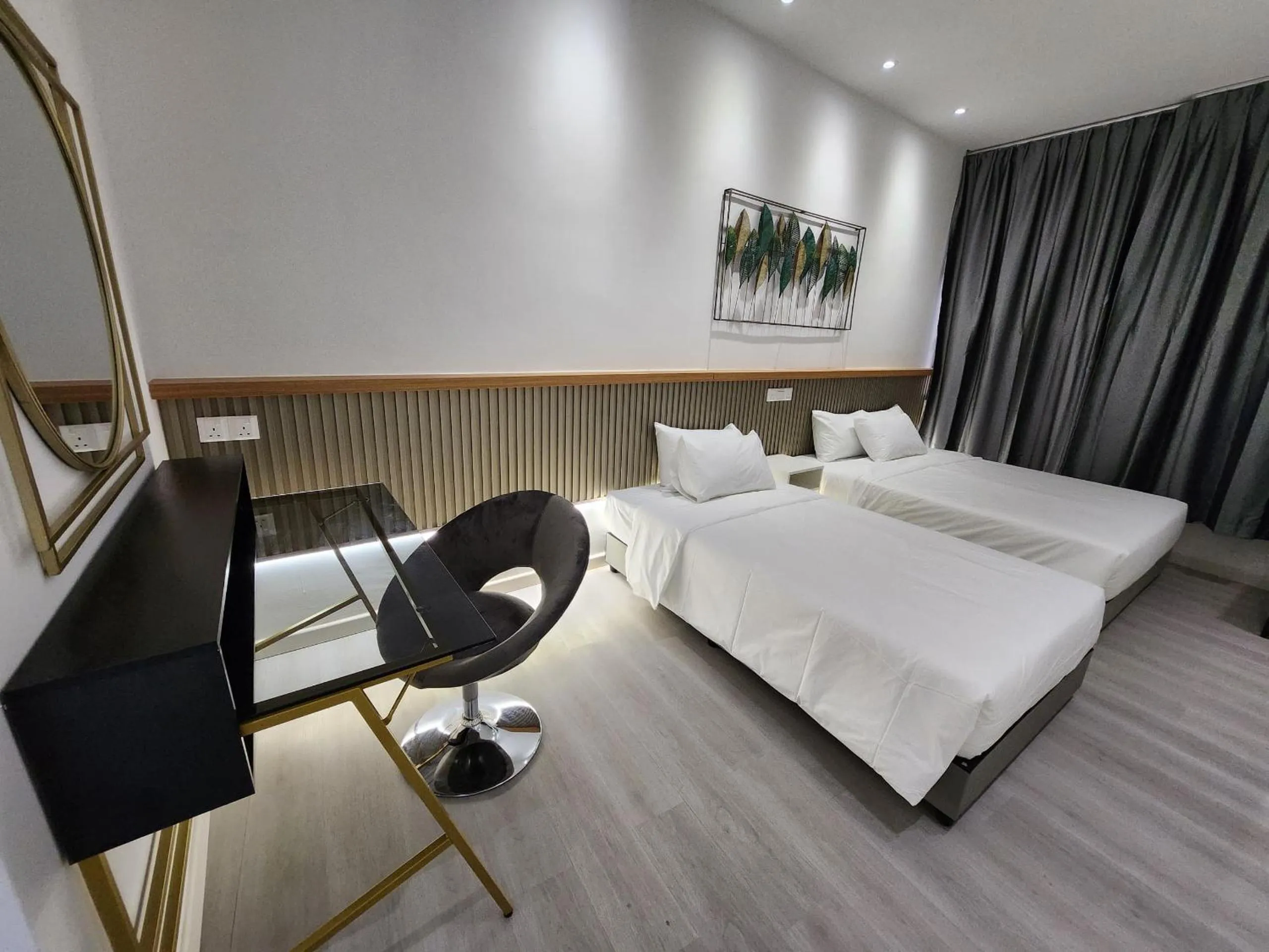 Bed in One Point Hotel