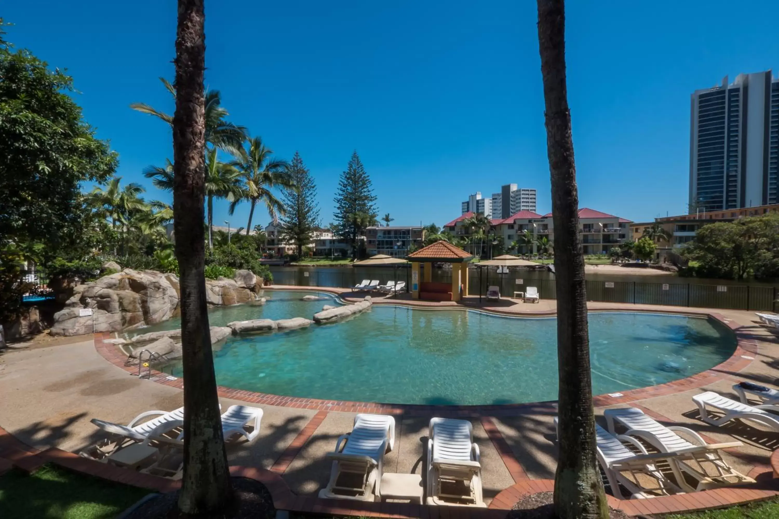 Swimming Pool in Paradise Island Resort