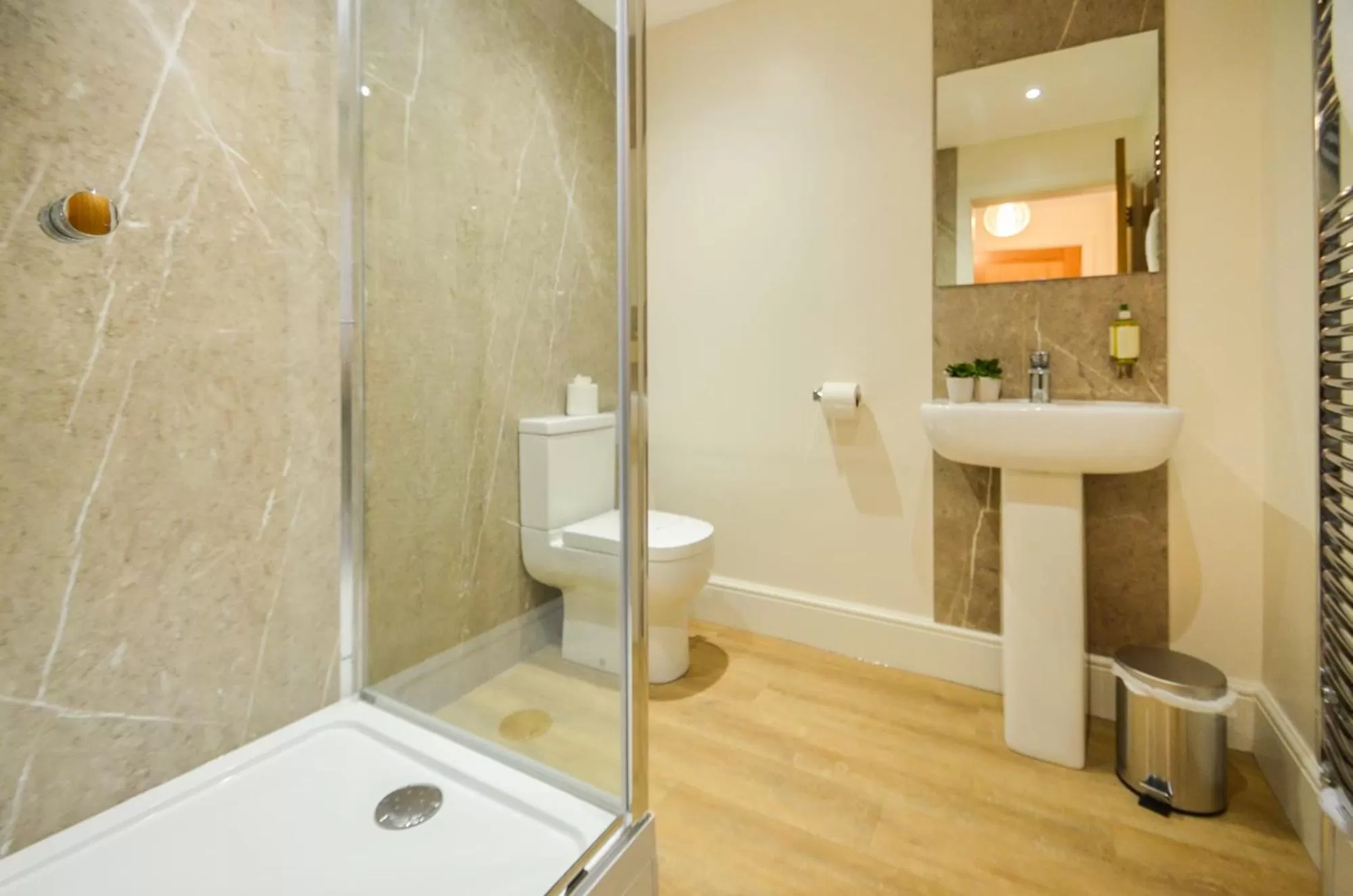 Bathroom in The Birchover Residences Trent Bridge