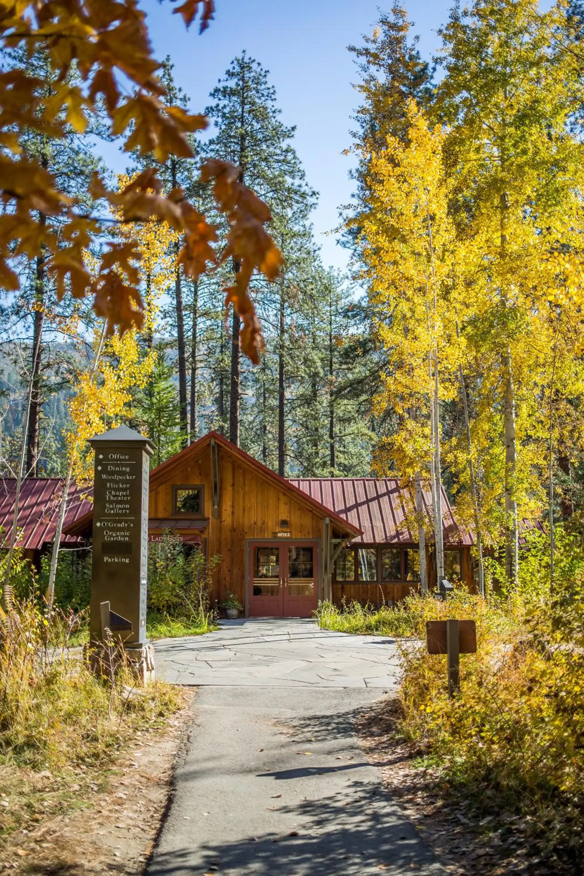 Property Building in Sleeping Lady Mountain Resort