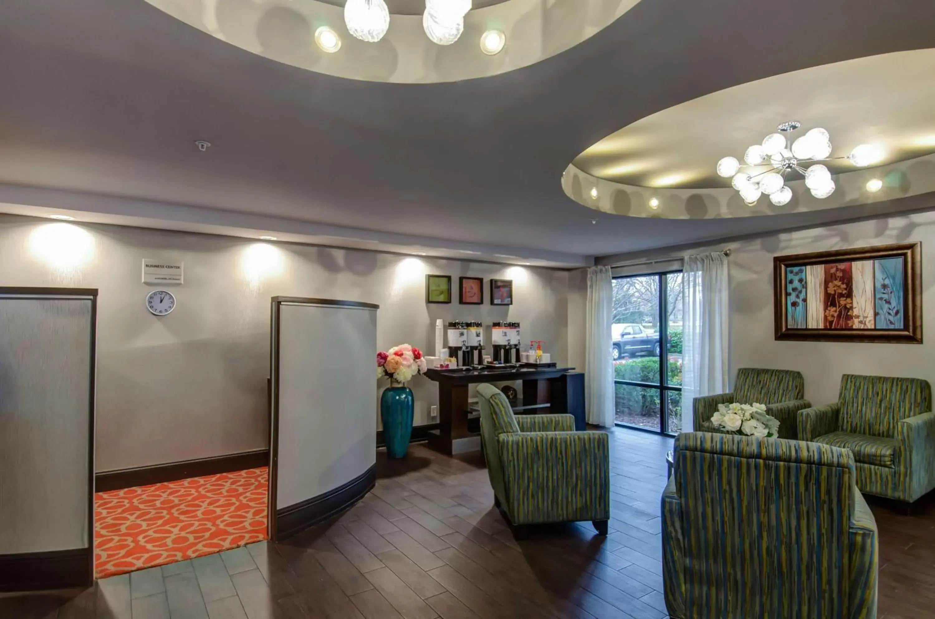 Lobby or reception in Hampton Inn Bowie