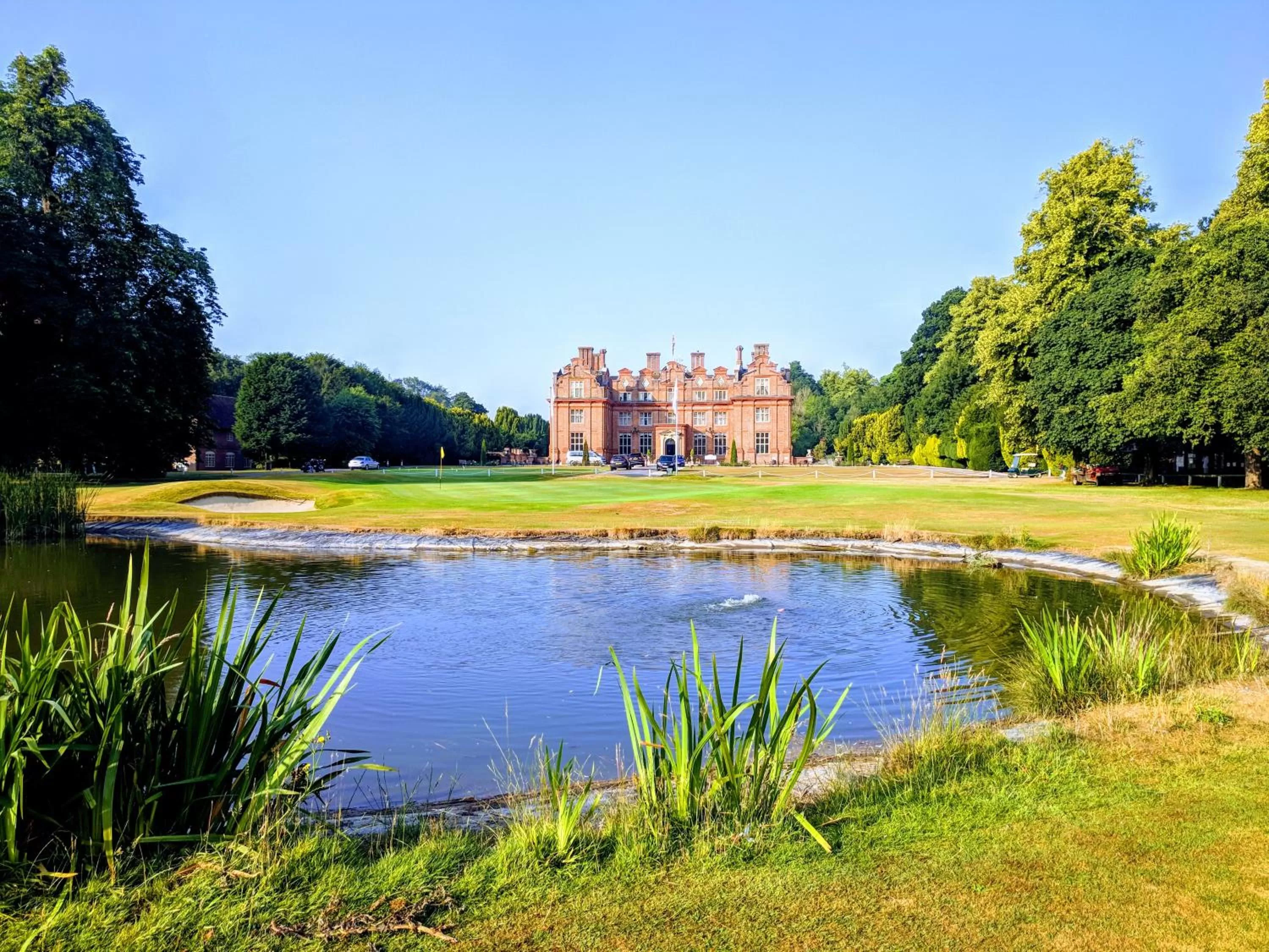 Facade/entrance in Broome Park Hotel