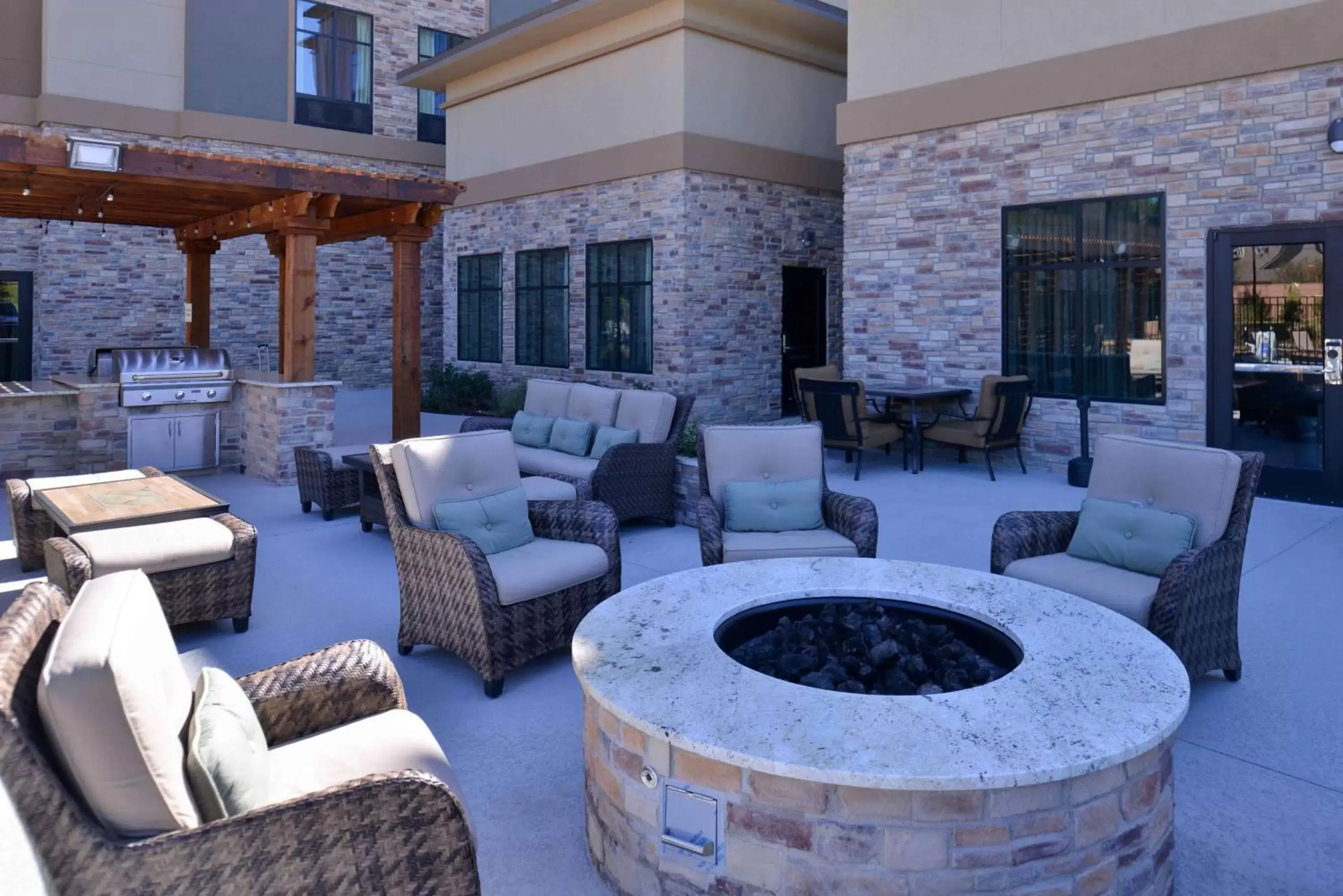 Inner courtyard view in Homewood Suites by Hilton Trophy Club Fort Worth North