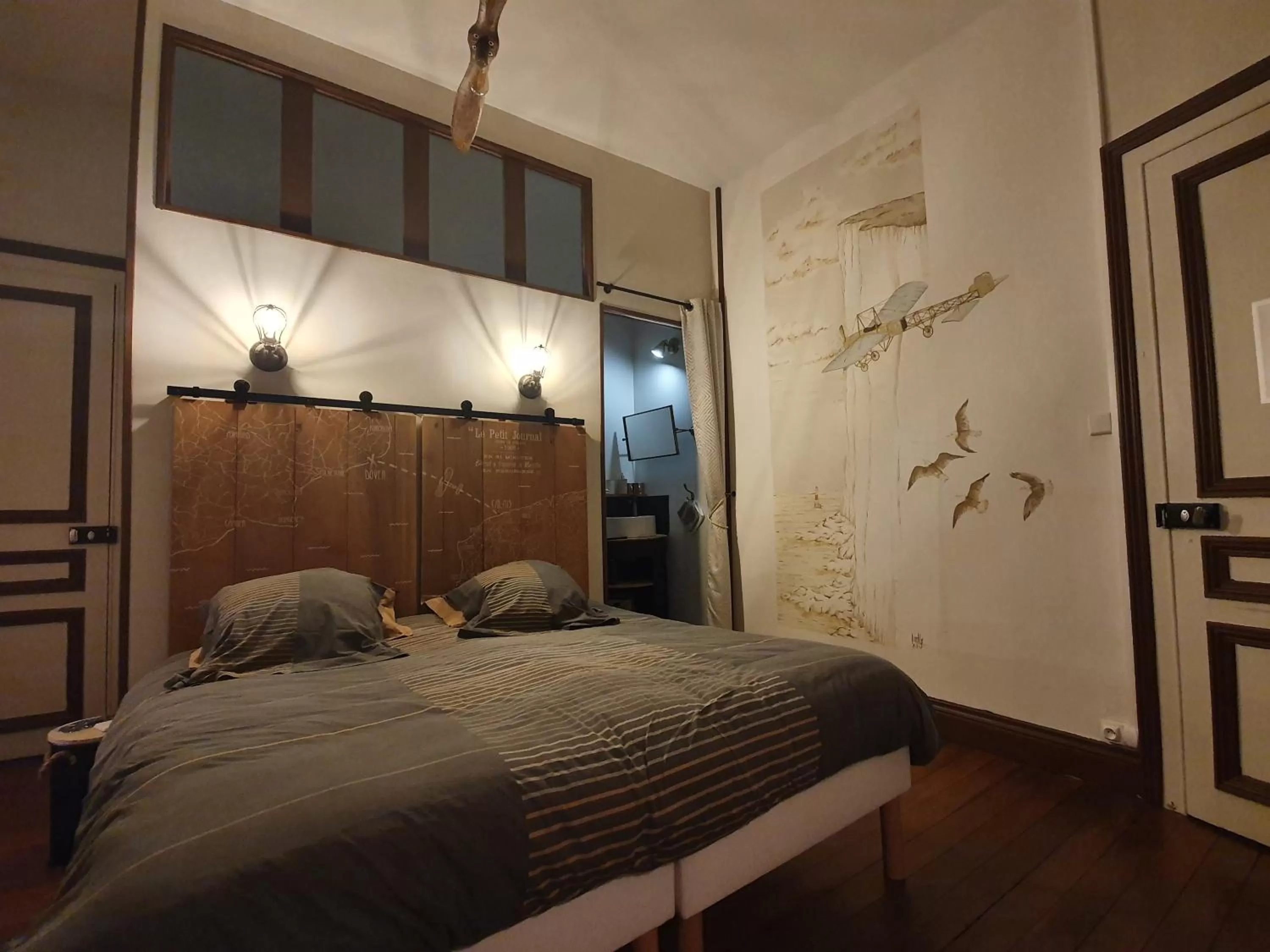 Bed in B & B Les Secrets des Loges