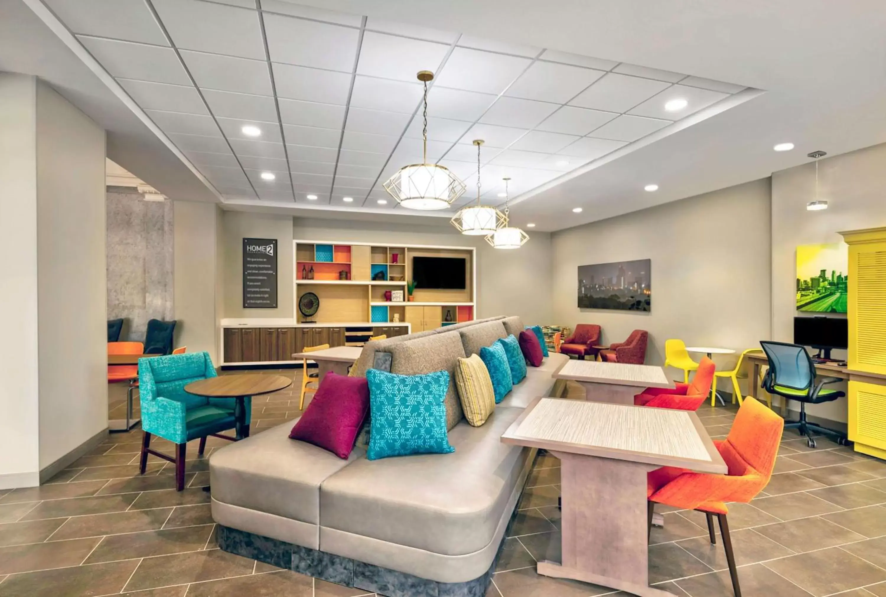 Lobby or reception, Seating Area in Home2 Suites by Hilton Minneapolis Downtown