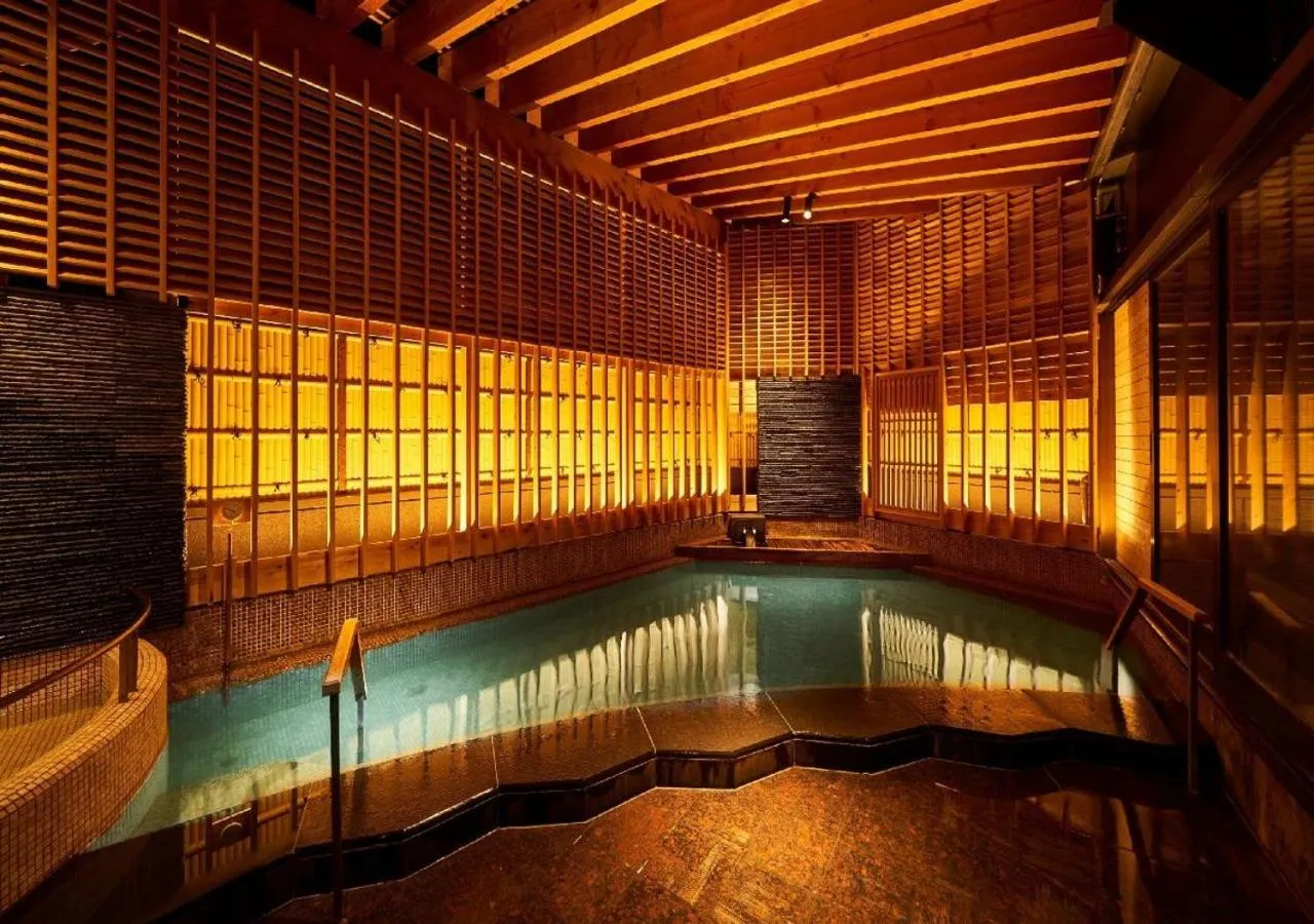 Hot Spring Bath in Hakodate Hotel Banso