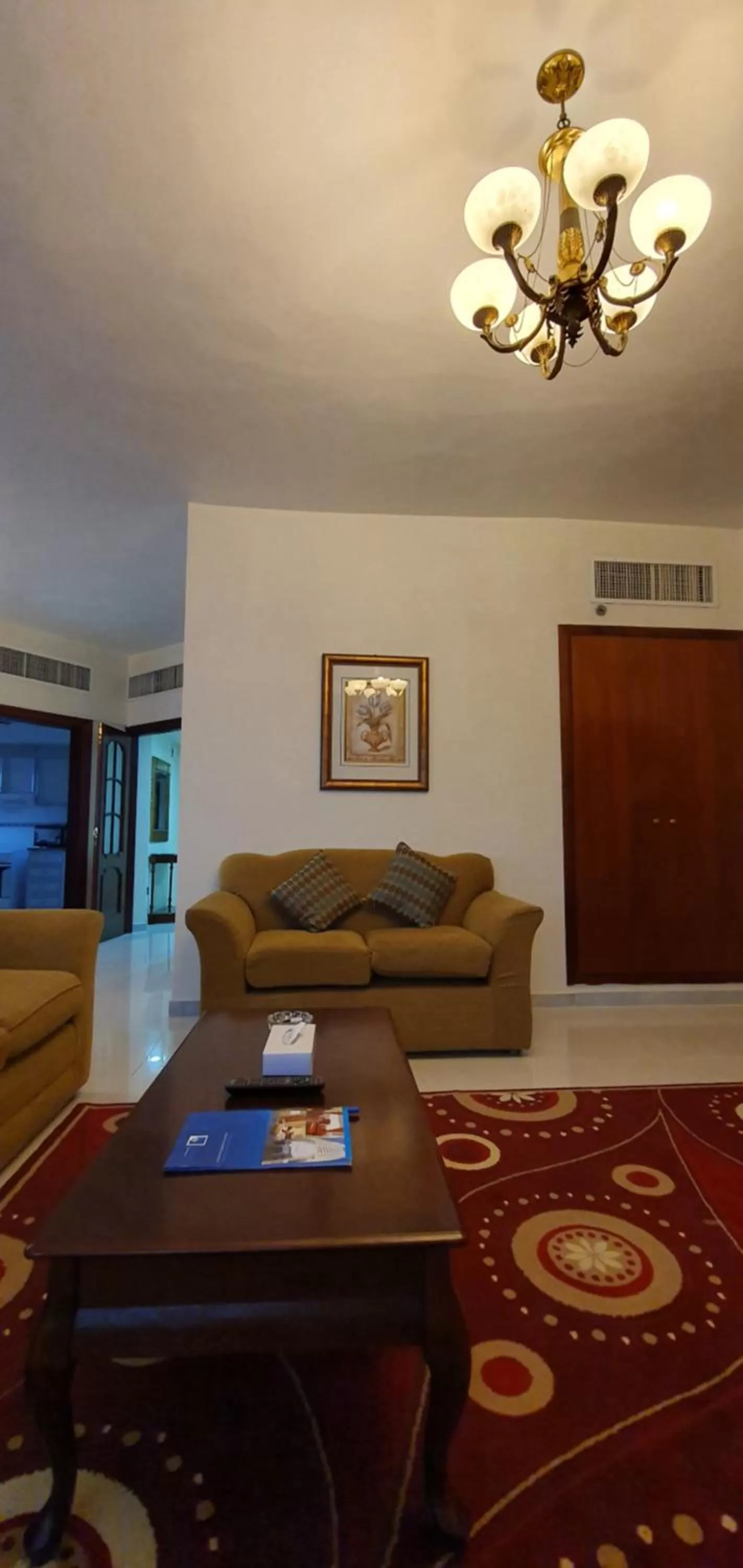 Seating area in Ivory Hotel Apartments